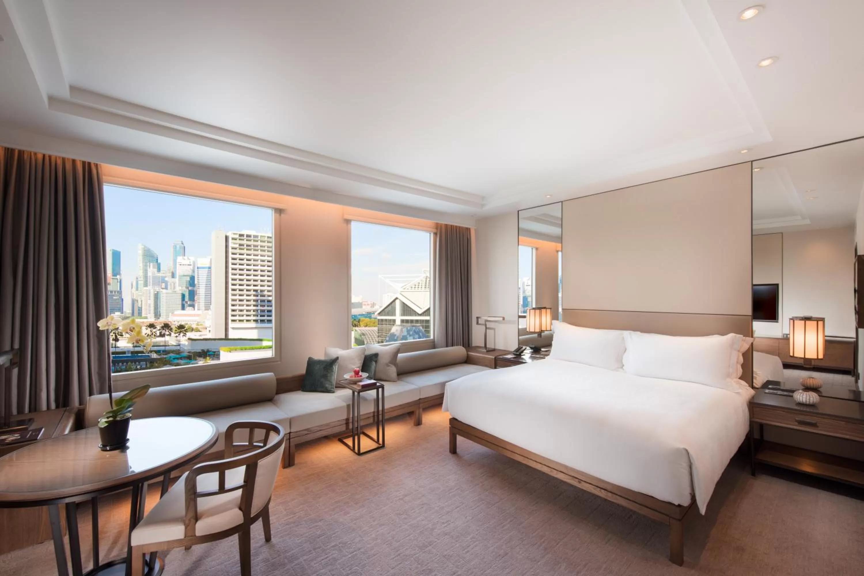 Bed in Conrad Centennial Singapore