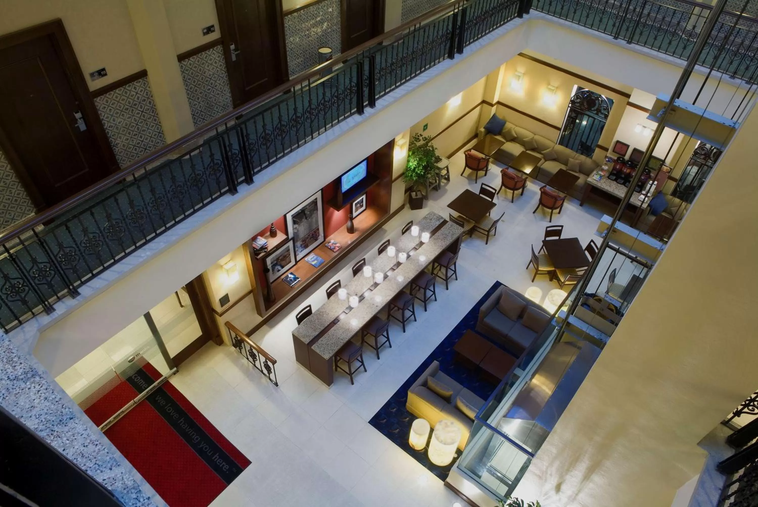 Lobby or reception in Hampton Inn & Suites Mexico City - Centro Historico