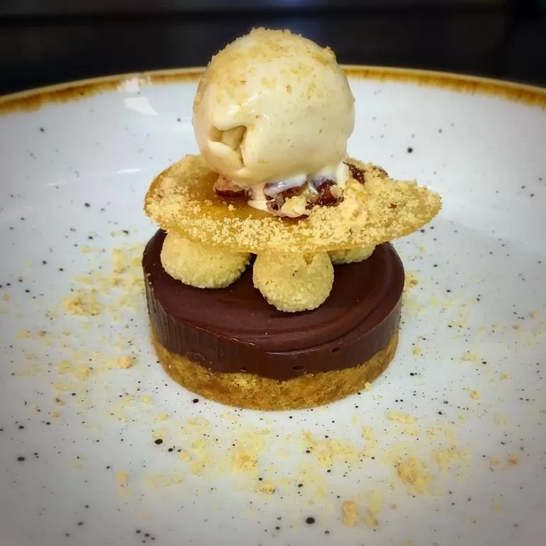 Food close-up in The Bath Arms Hotel