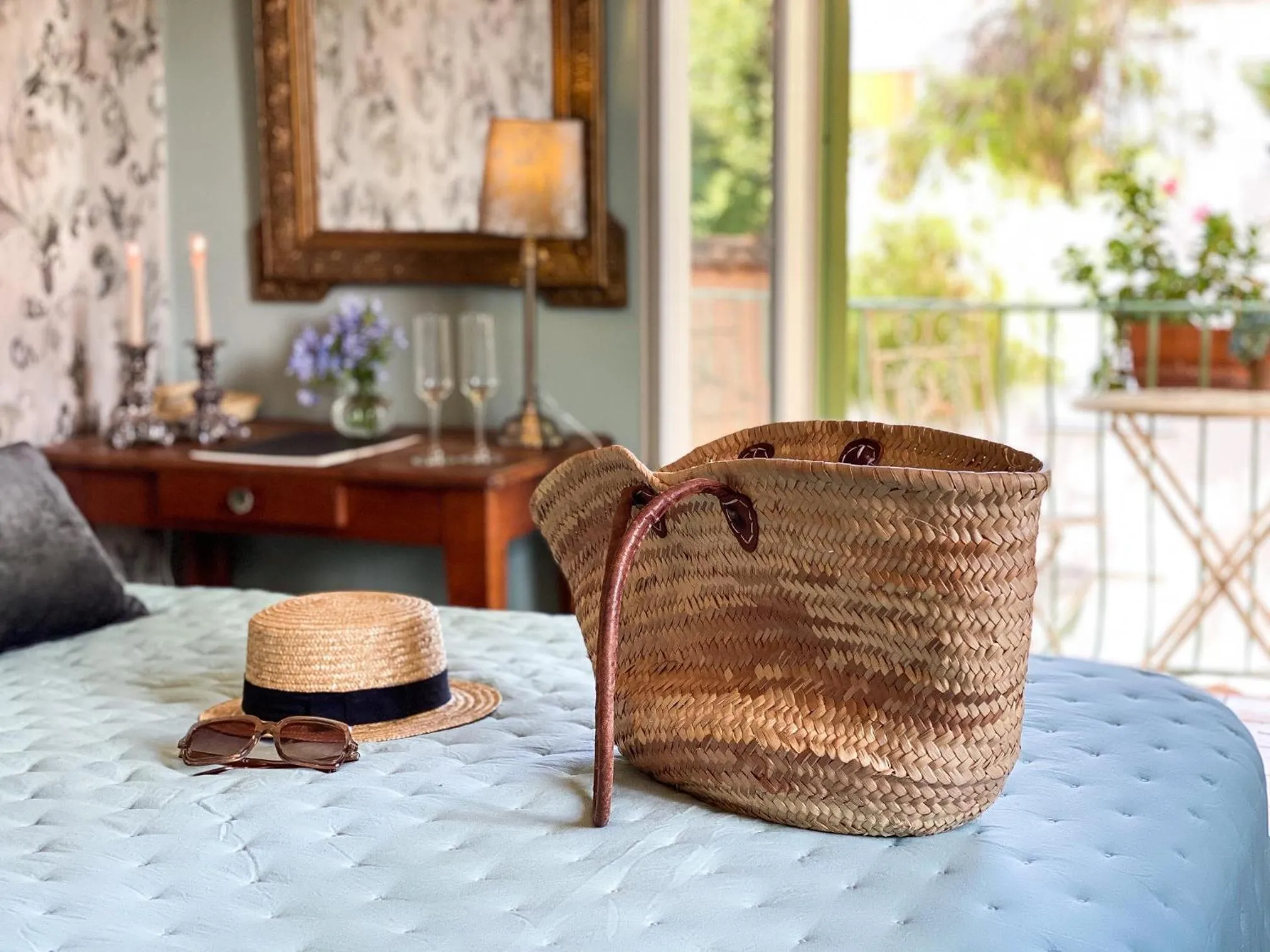 Bedroom in Hotel Le Ponteil