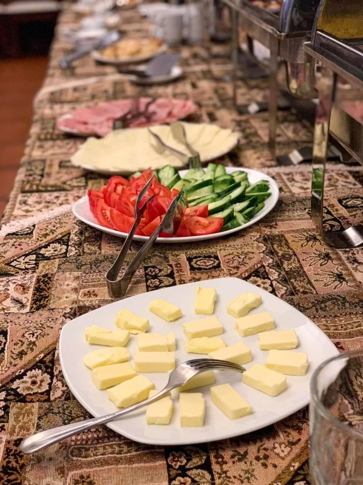 Breakfast in Ukraina Hotel