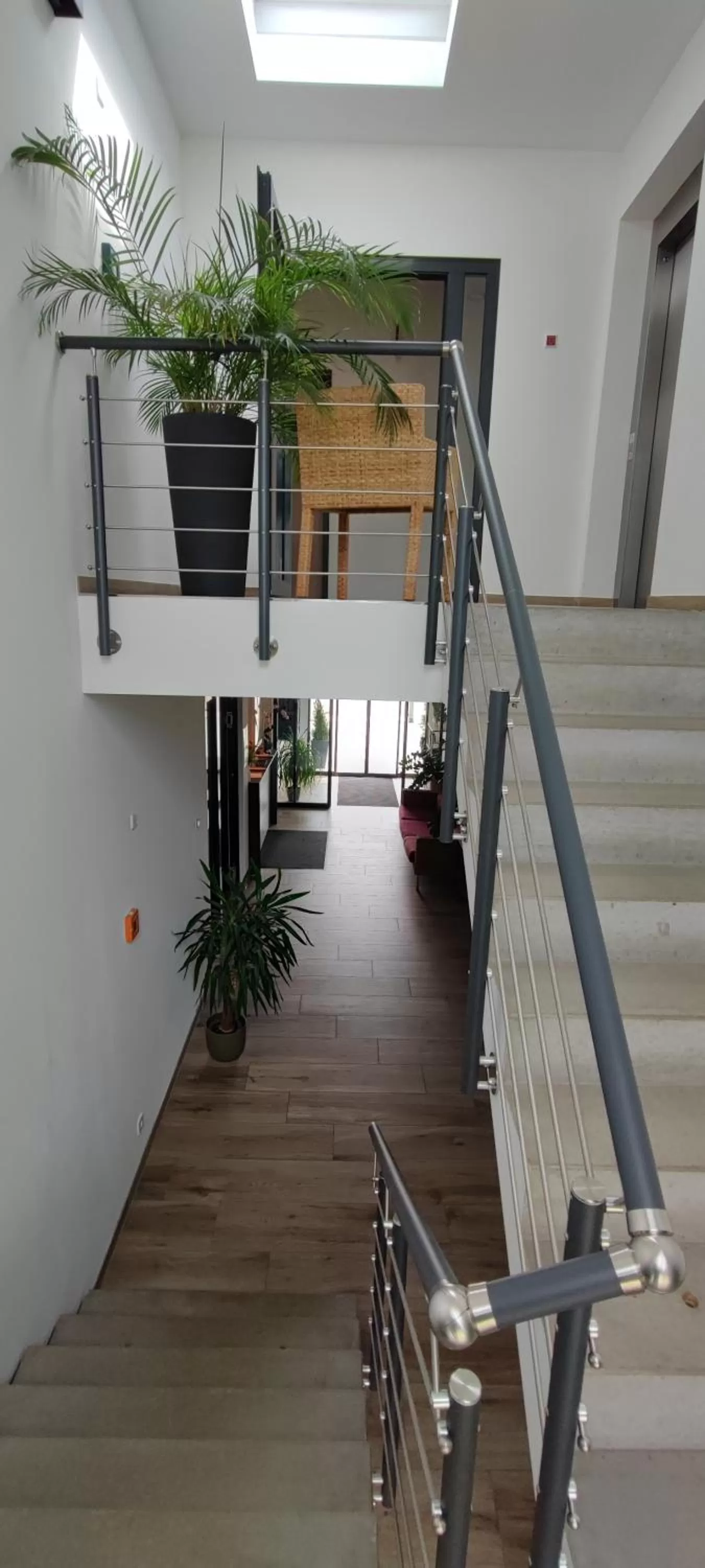 elevator in Hotel Nachtquartier