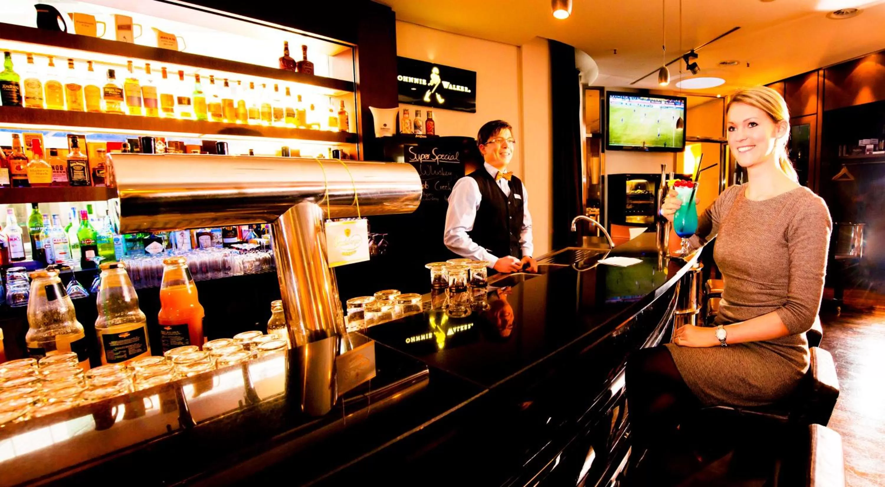 Lounge or bar in Dorint An der Messe Köln