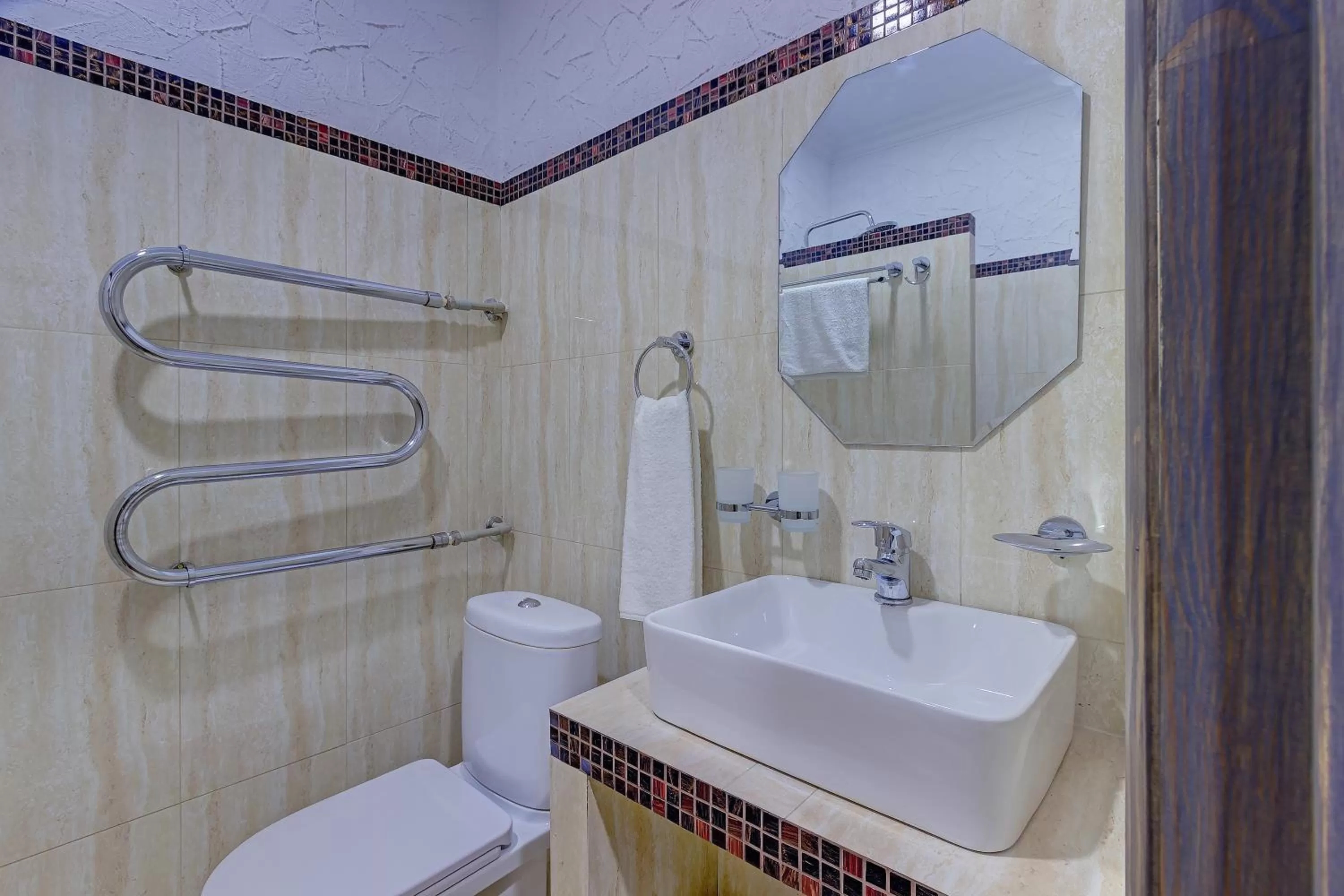 Toilet in Resident Hotel Almaty