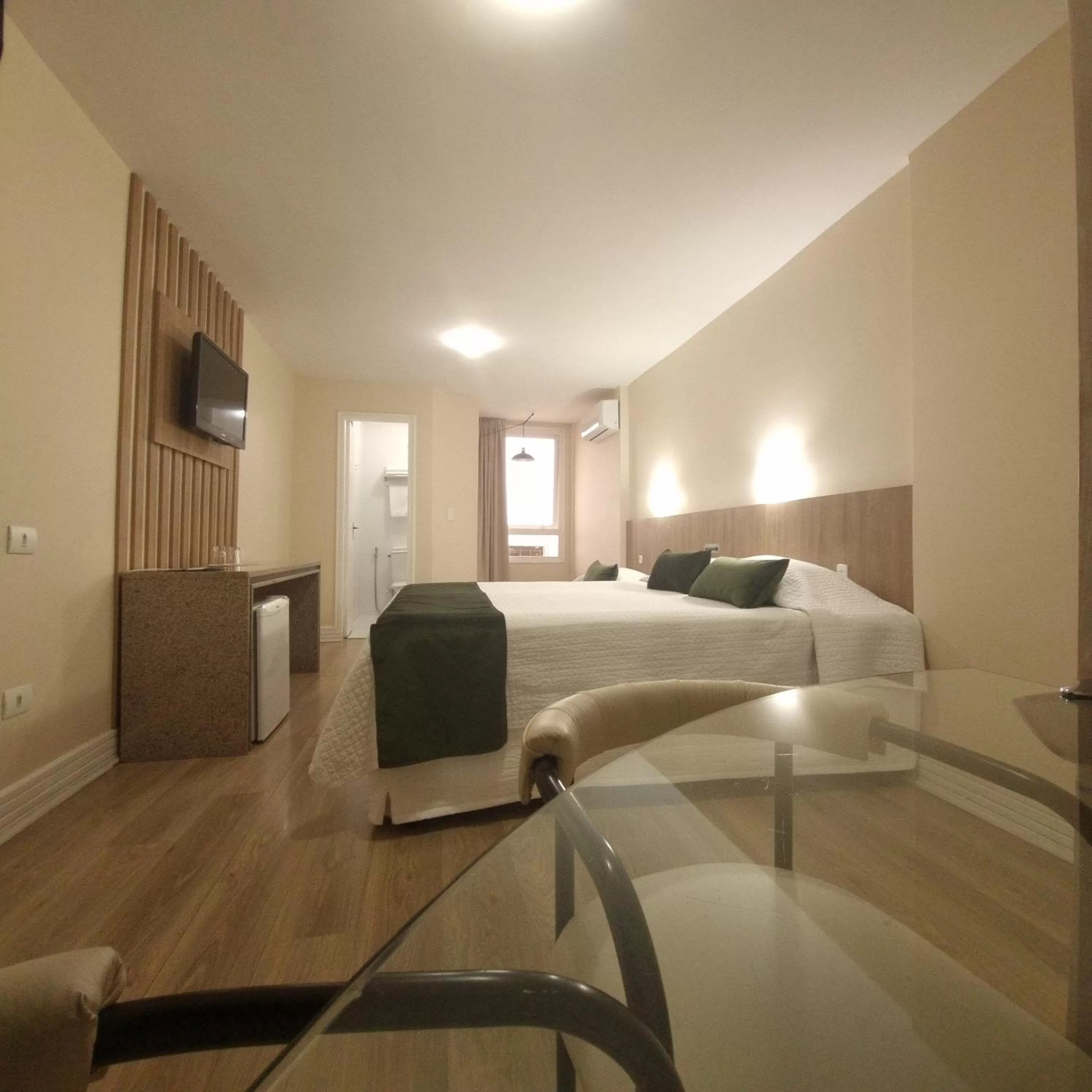 Bed in Hotel Nacional Inn Curitiba Torres