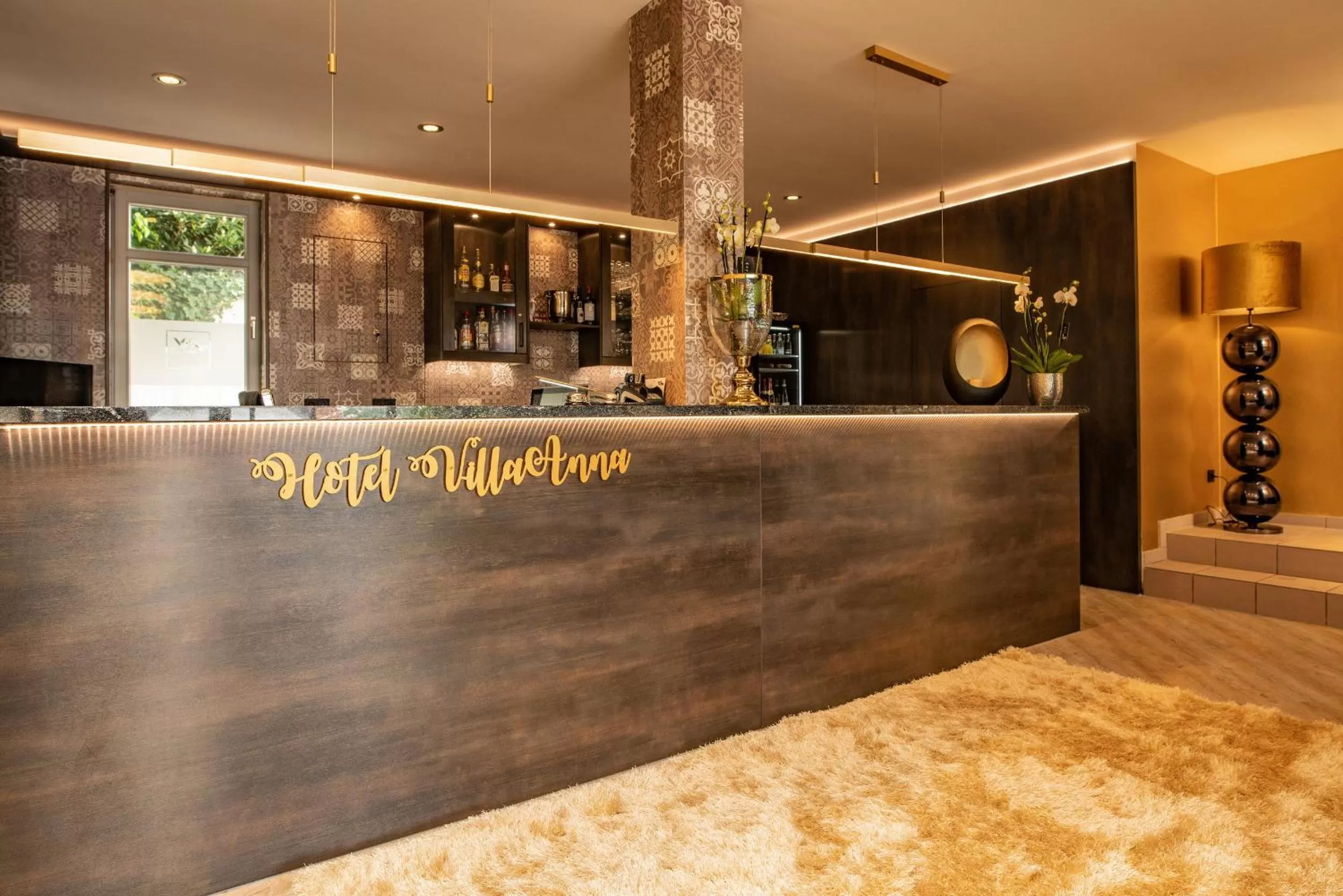 Lobby or reception in Boutique-Hotel Villa Anna