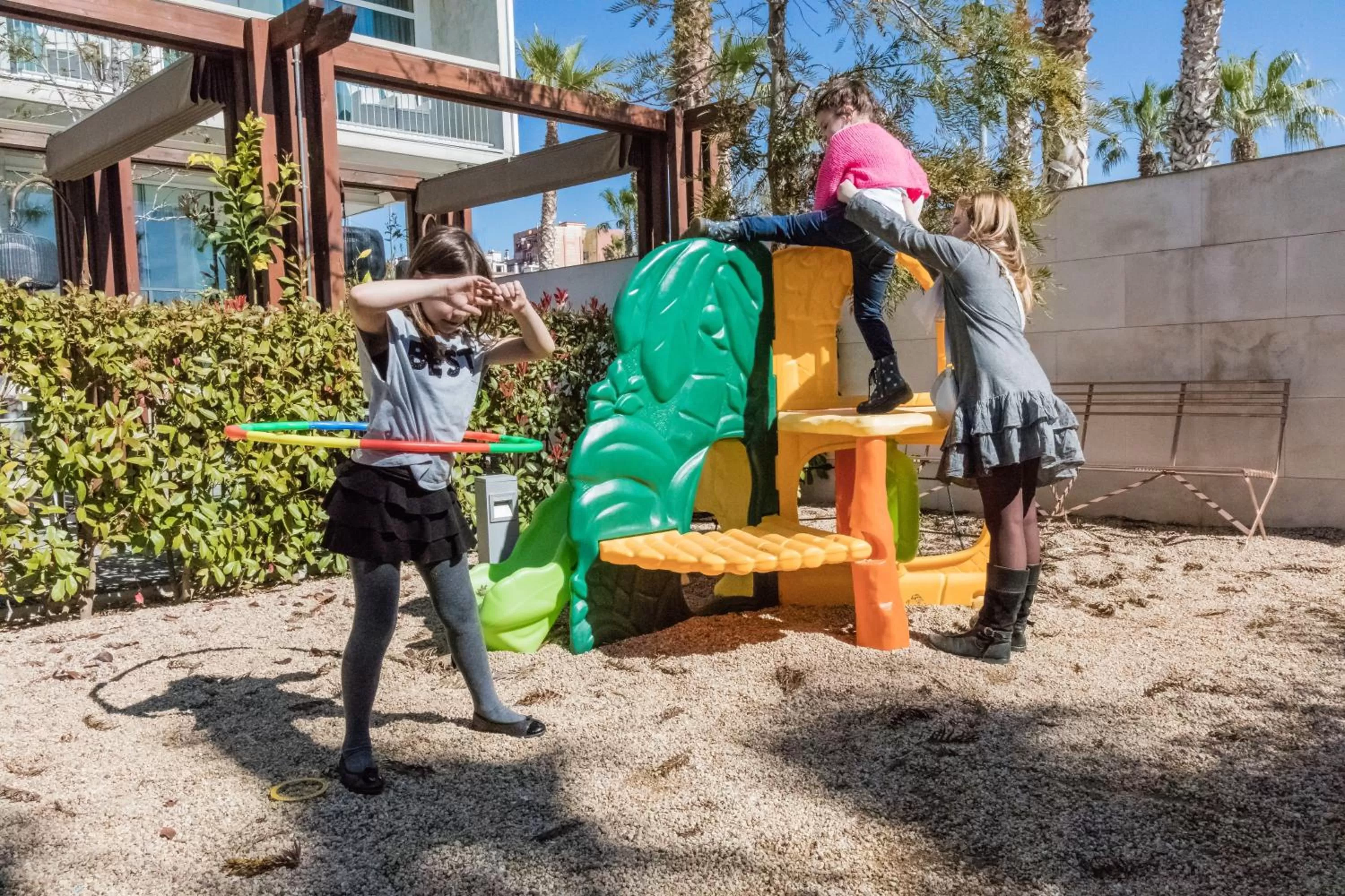Garden in Atenea Port Barcelona Mataró