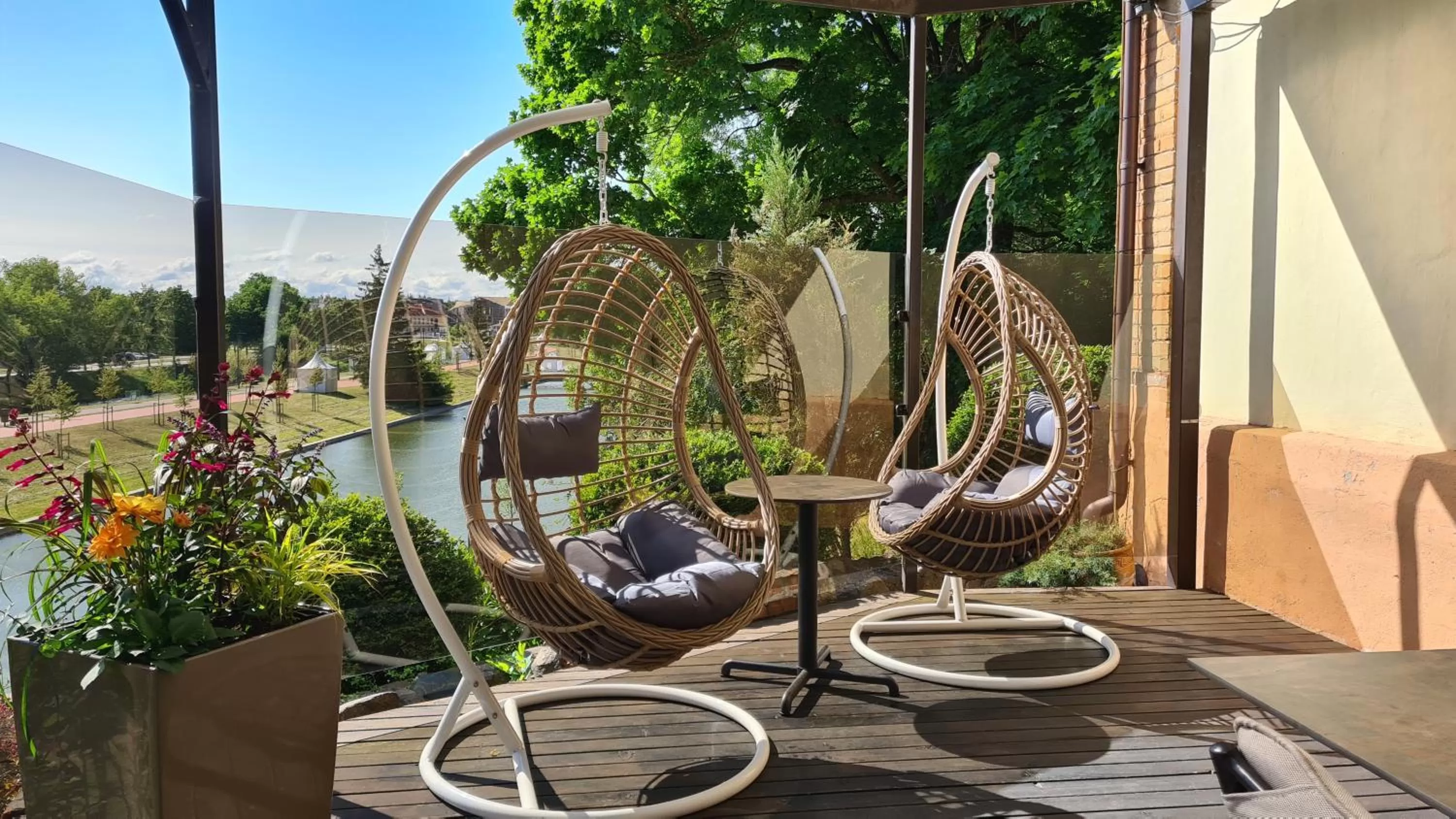 Balcony/Terrace in Romantic Boutique Hotel & Spa