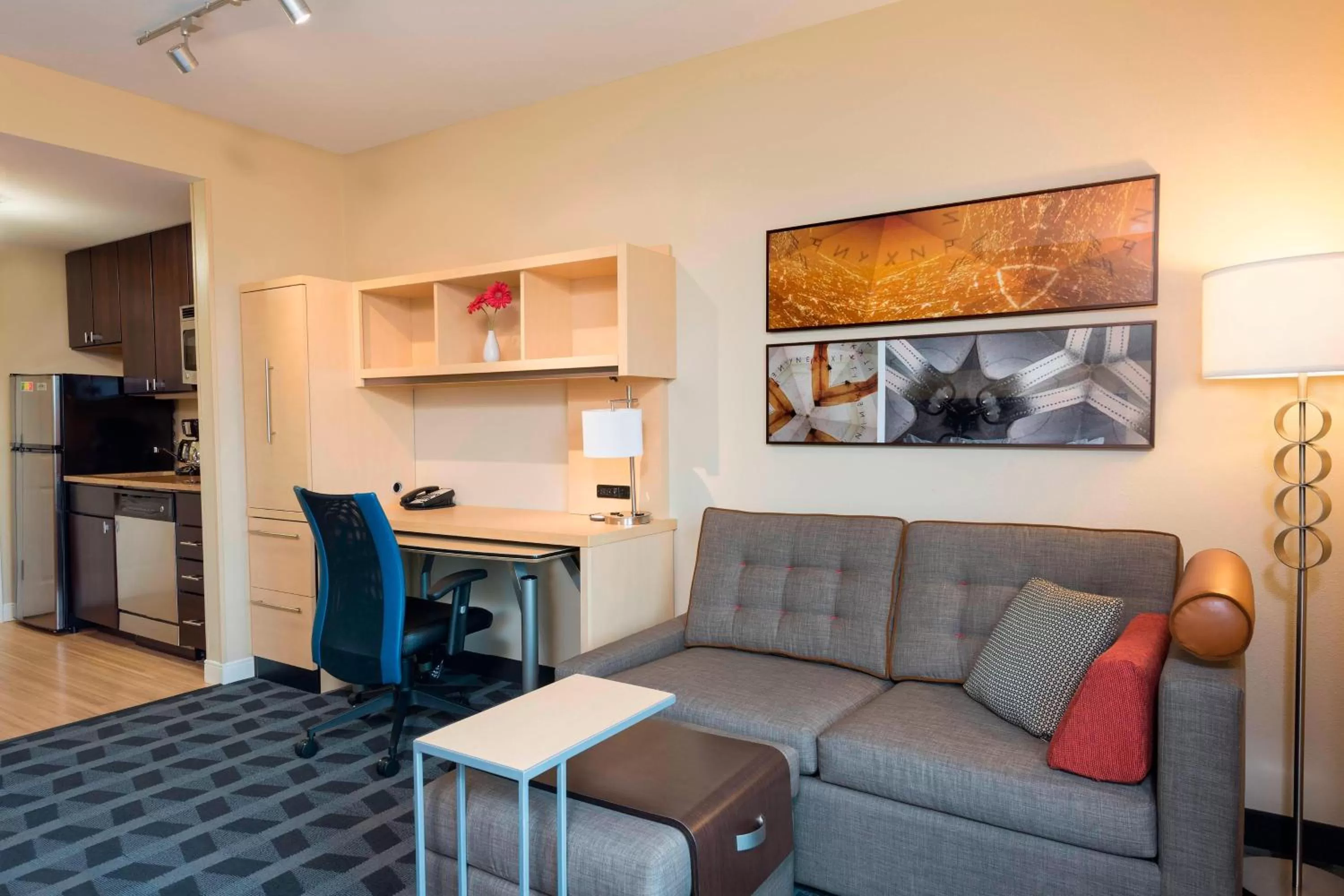 Queen Studio Suite in TownePlace Suites Joliet South