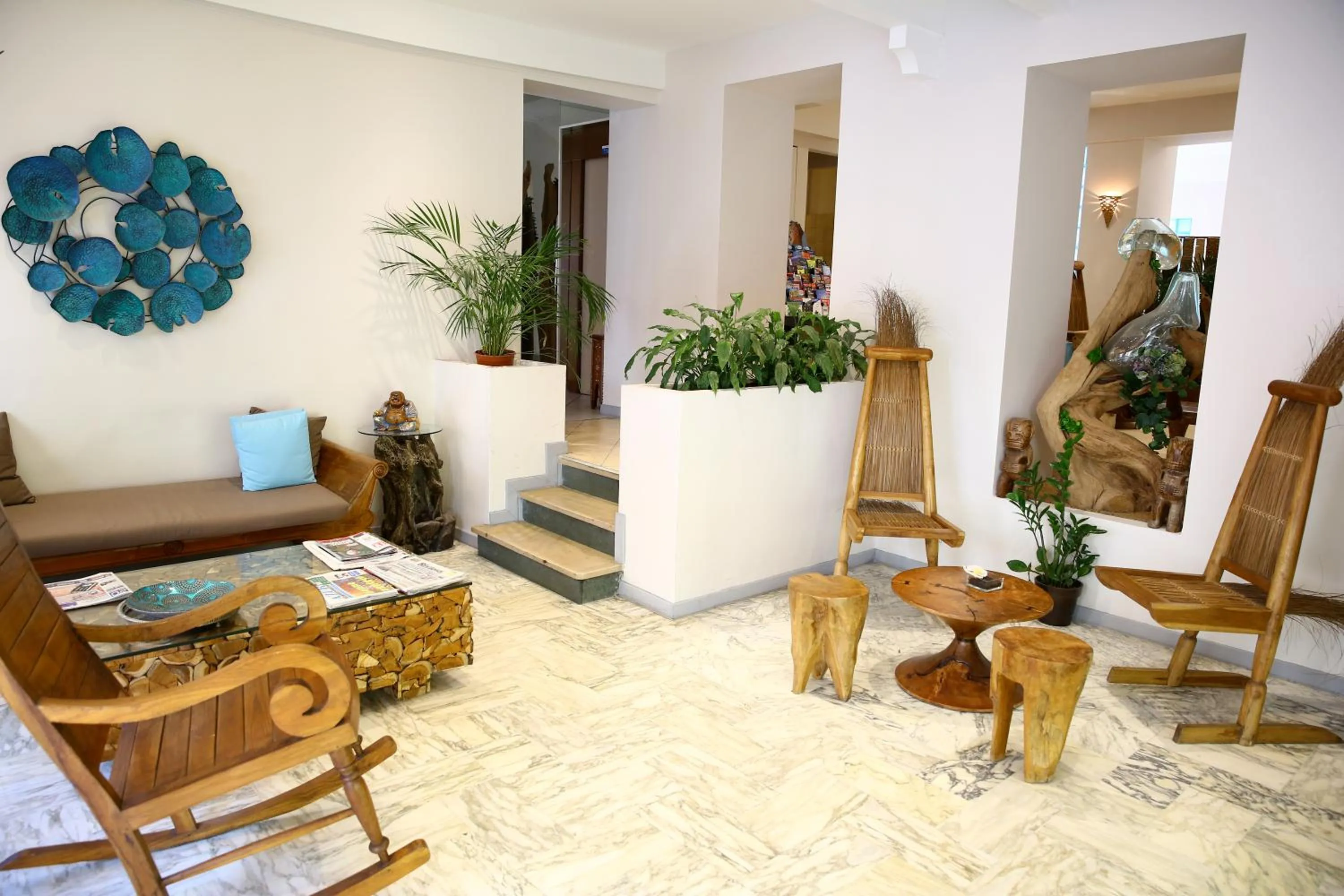 Lobby or reception in Hôtel Esprit d'Azur