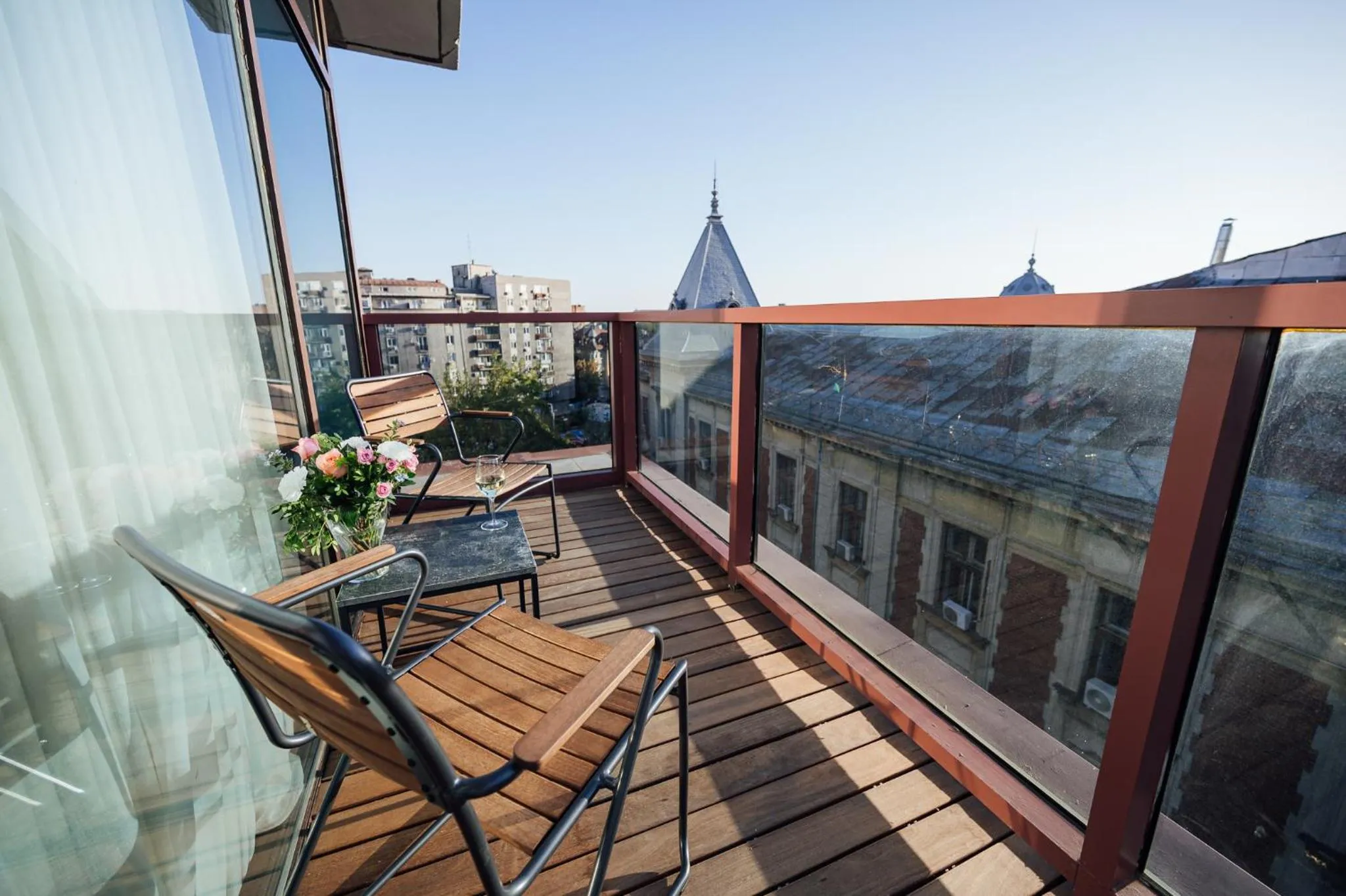 Balcony/Terrace in Peakture Hotel