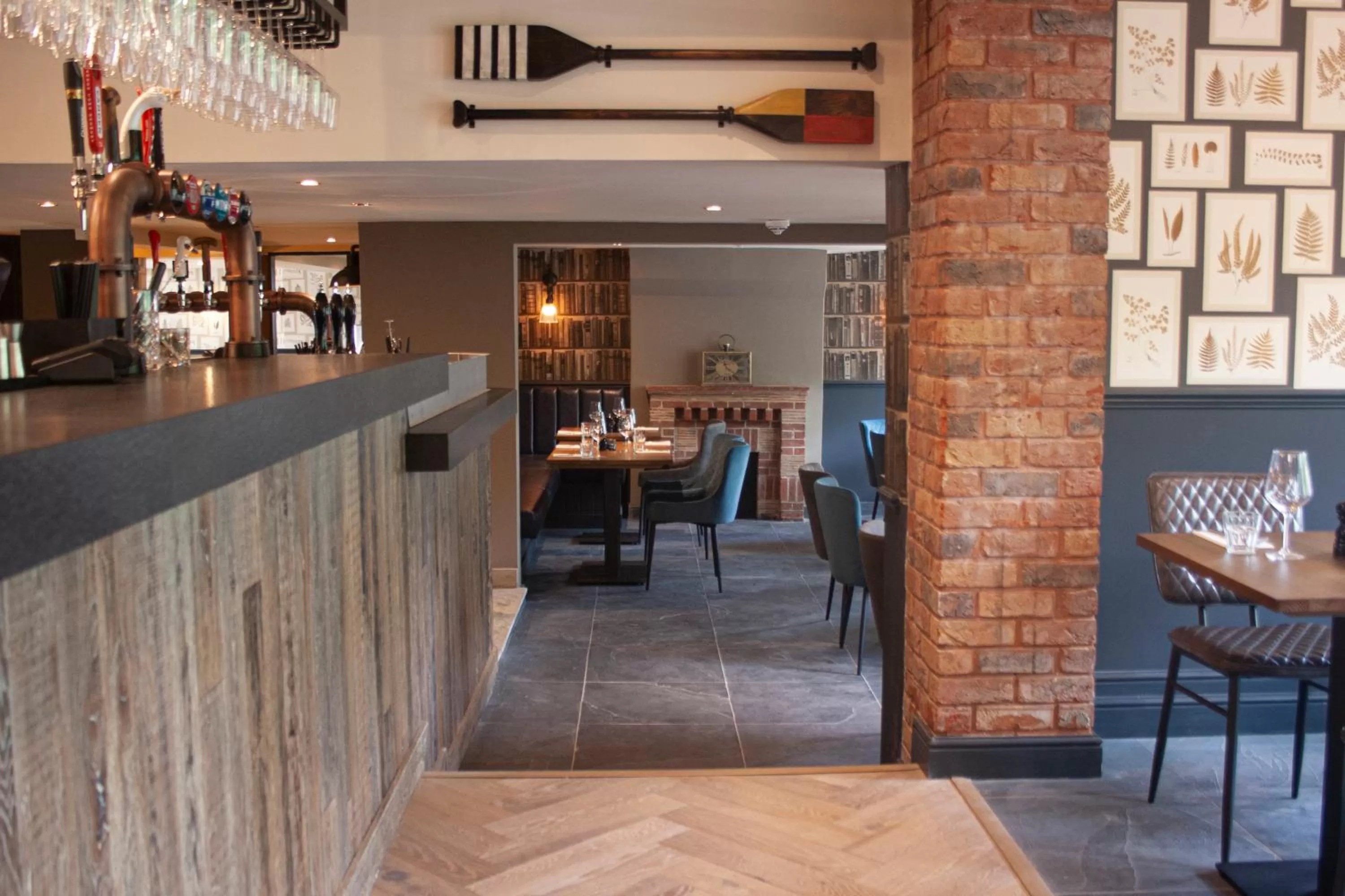 Library in The Kingfisher