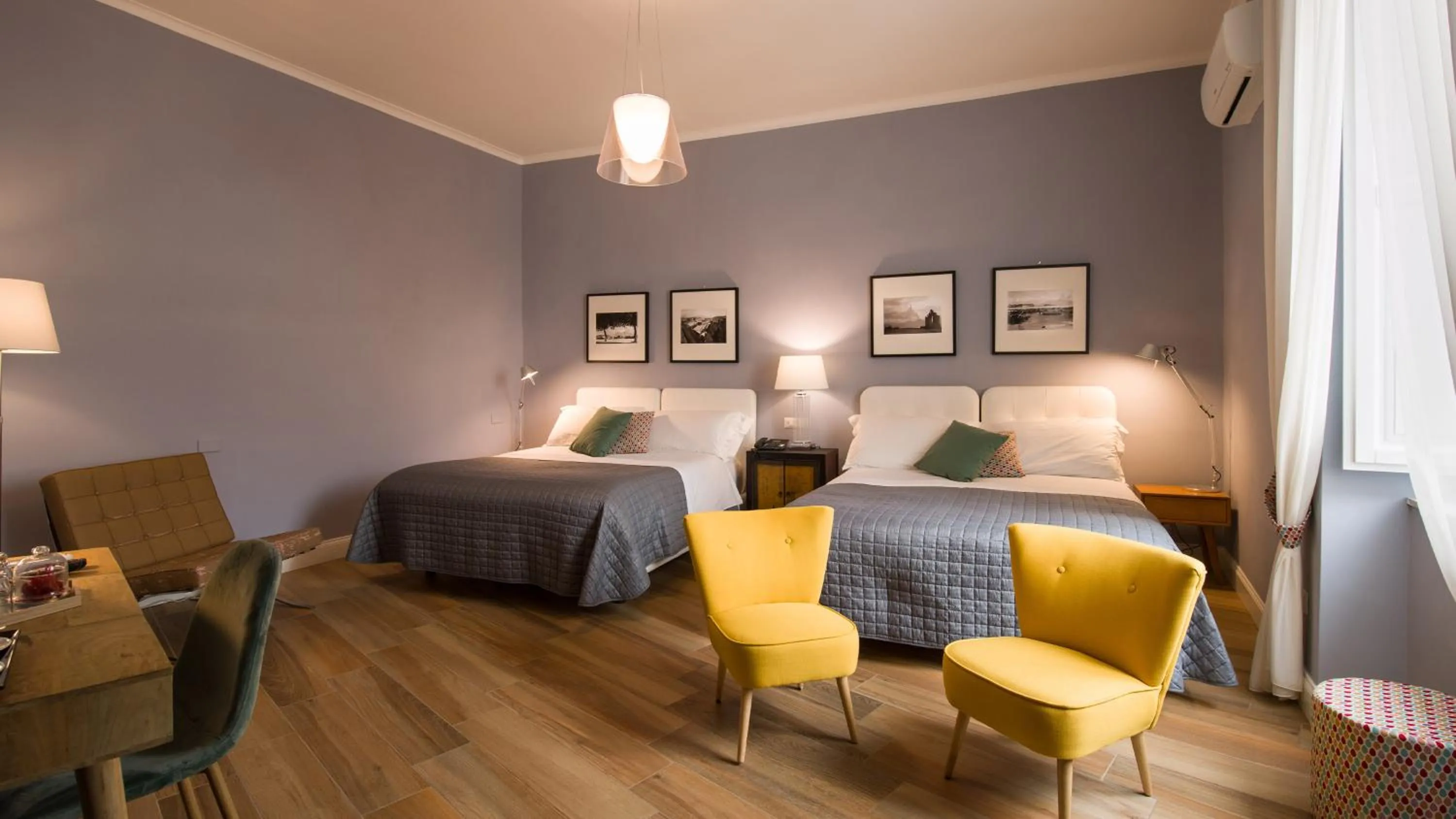 Bed in Santa Chiara Boutique Hotel