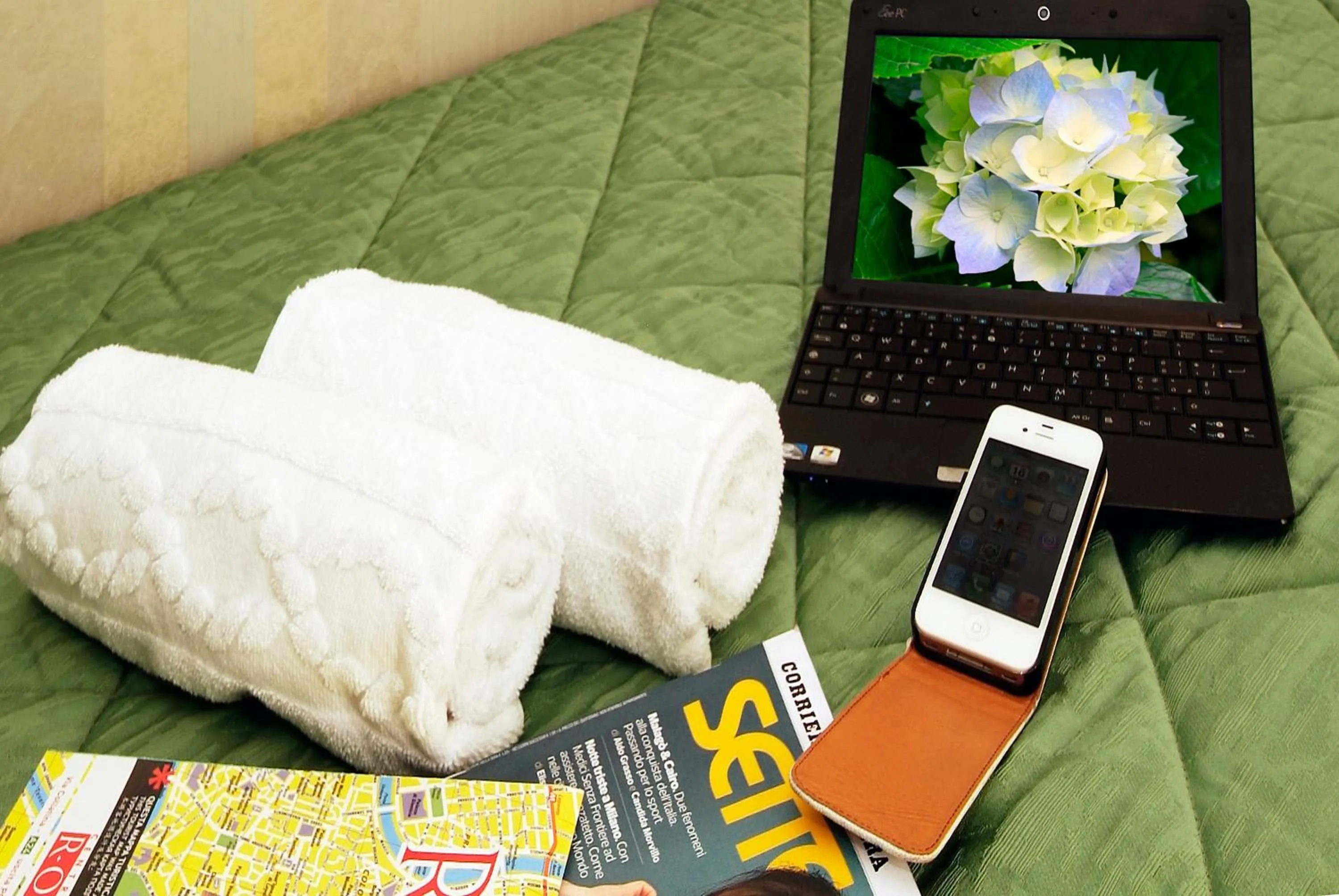 Bed in Hotel Argentina