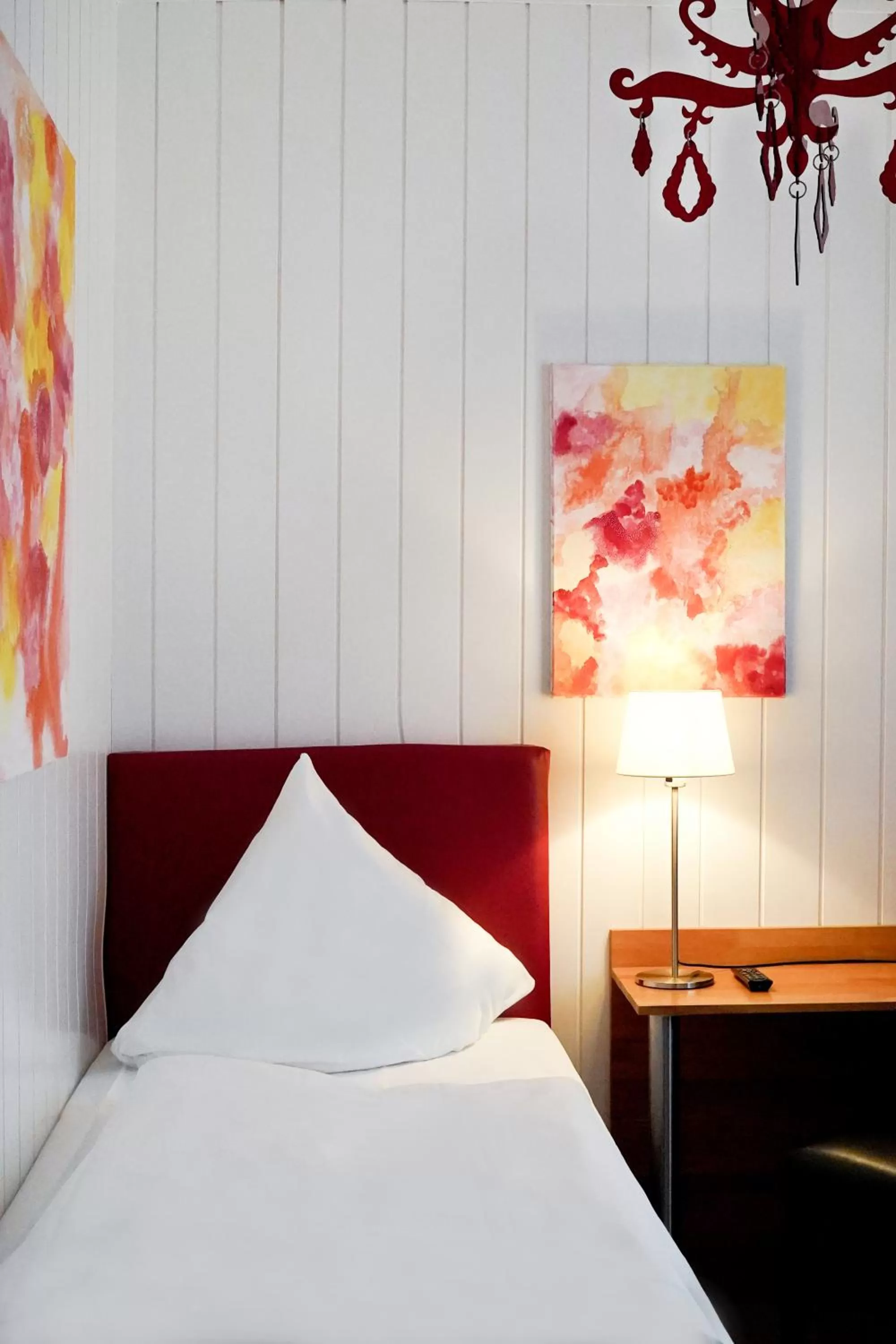 Bed in Hotel im Kupferkessel