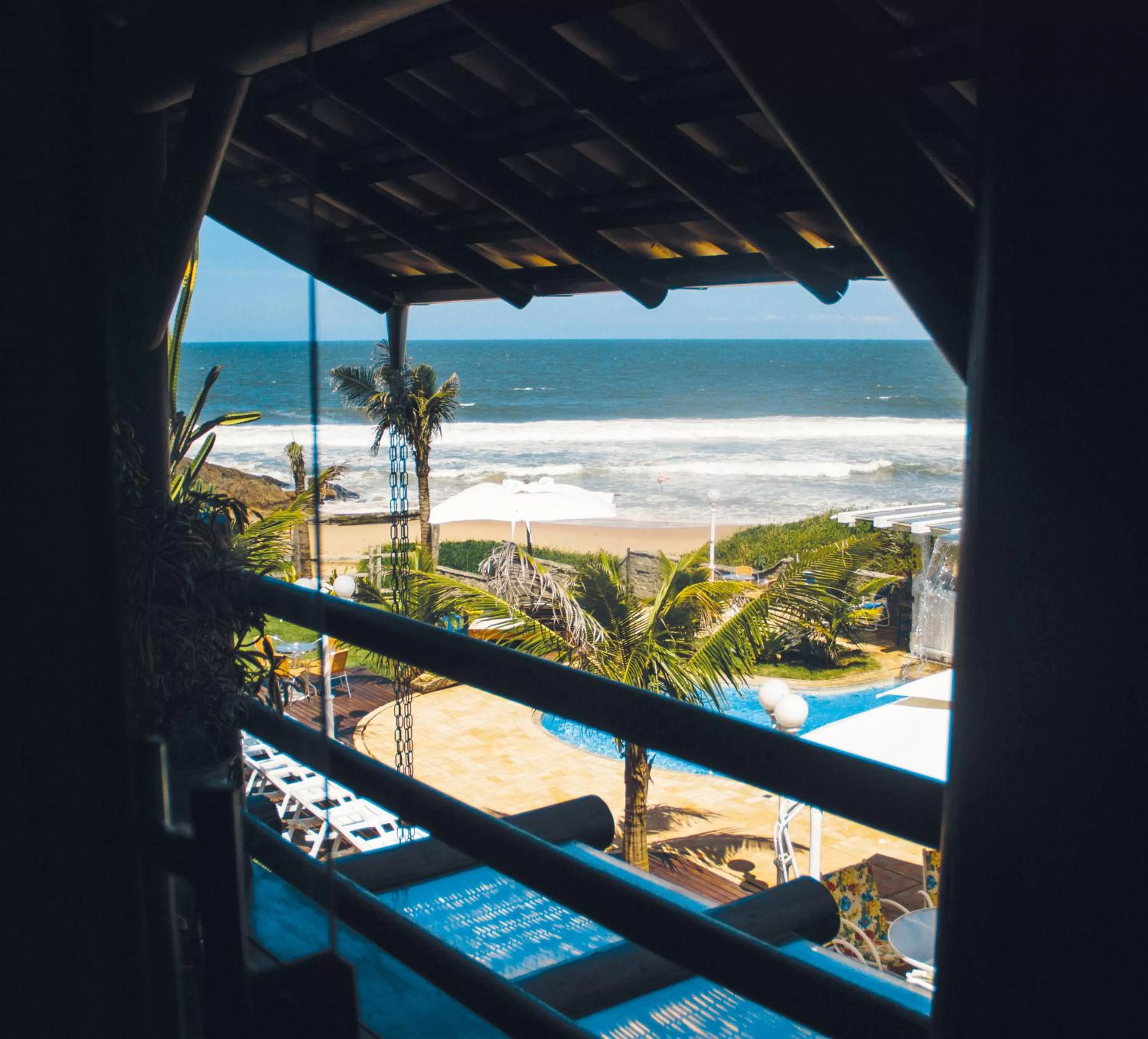 Balcony/Terrace in Pousada Canto da Vigia