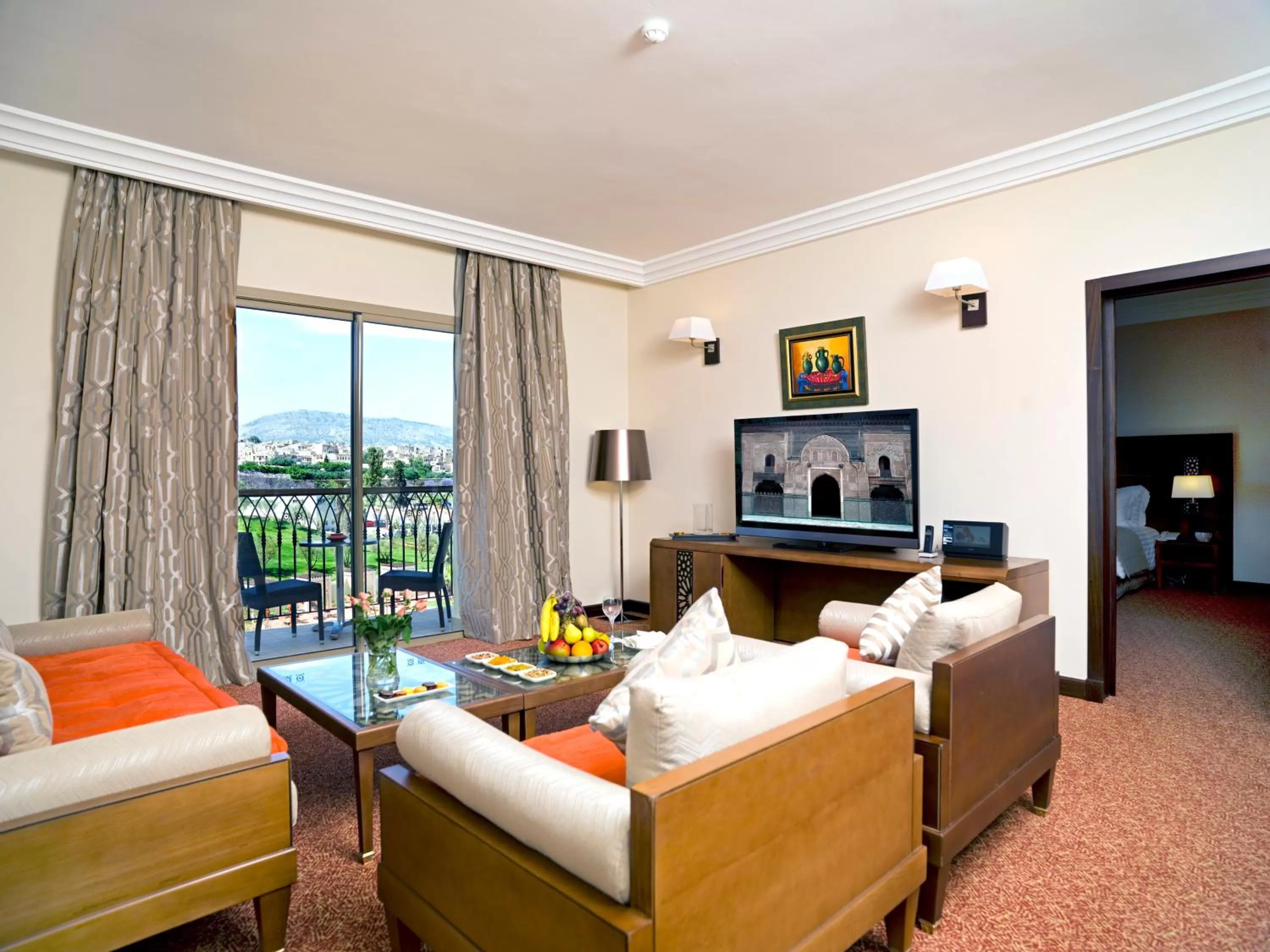 Living room in Palais Medina Riad Resort