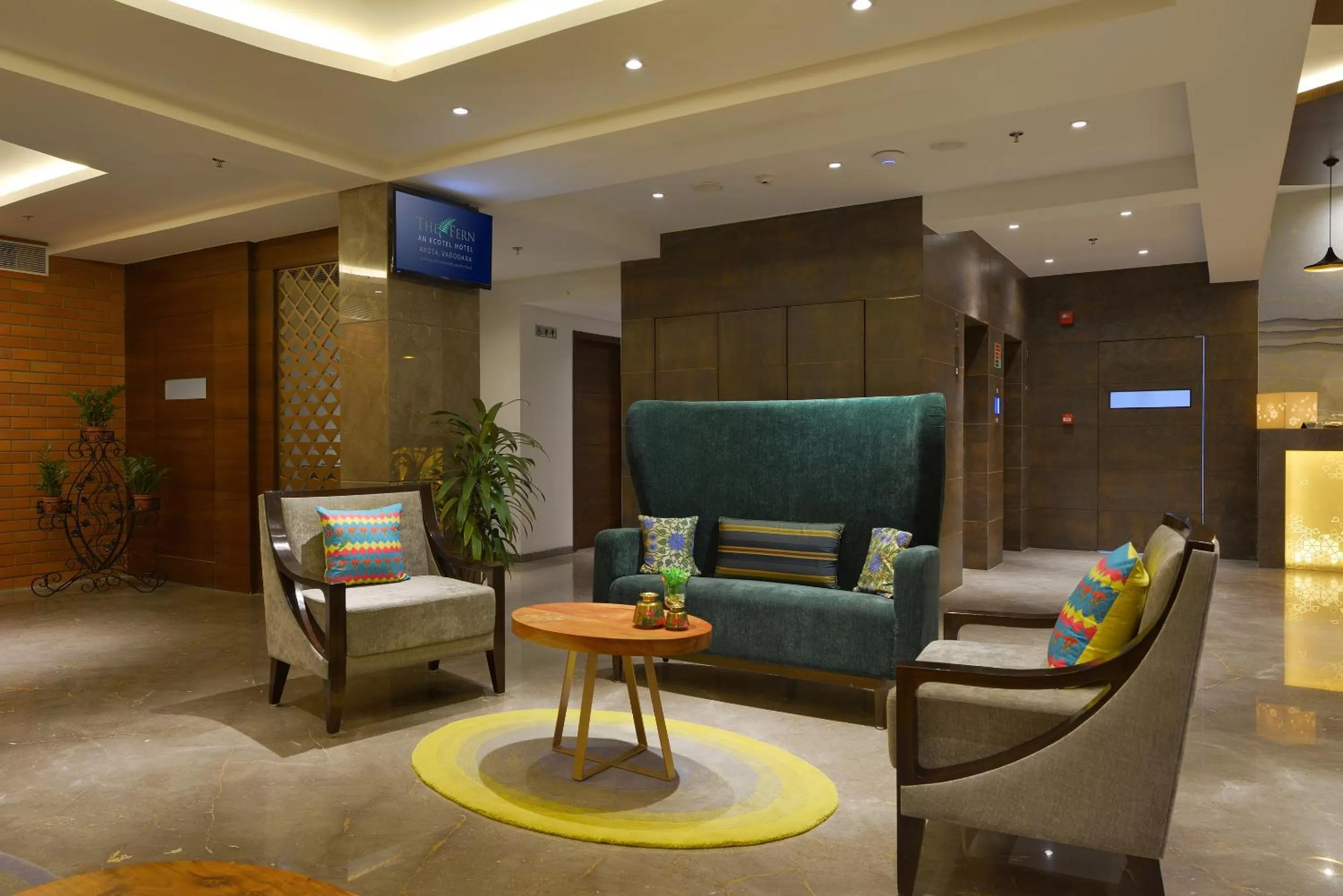 Lobby or reception in The Fern, Vadodara, Series by Marriott