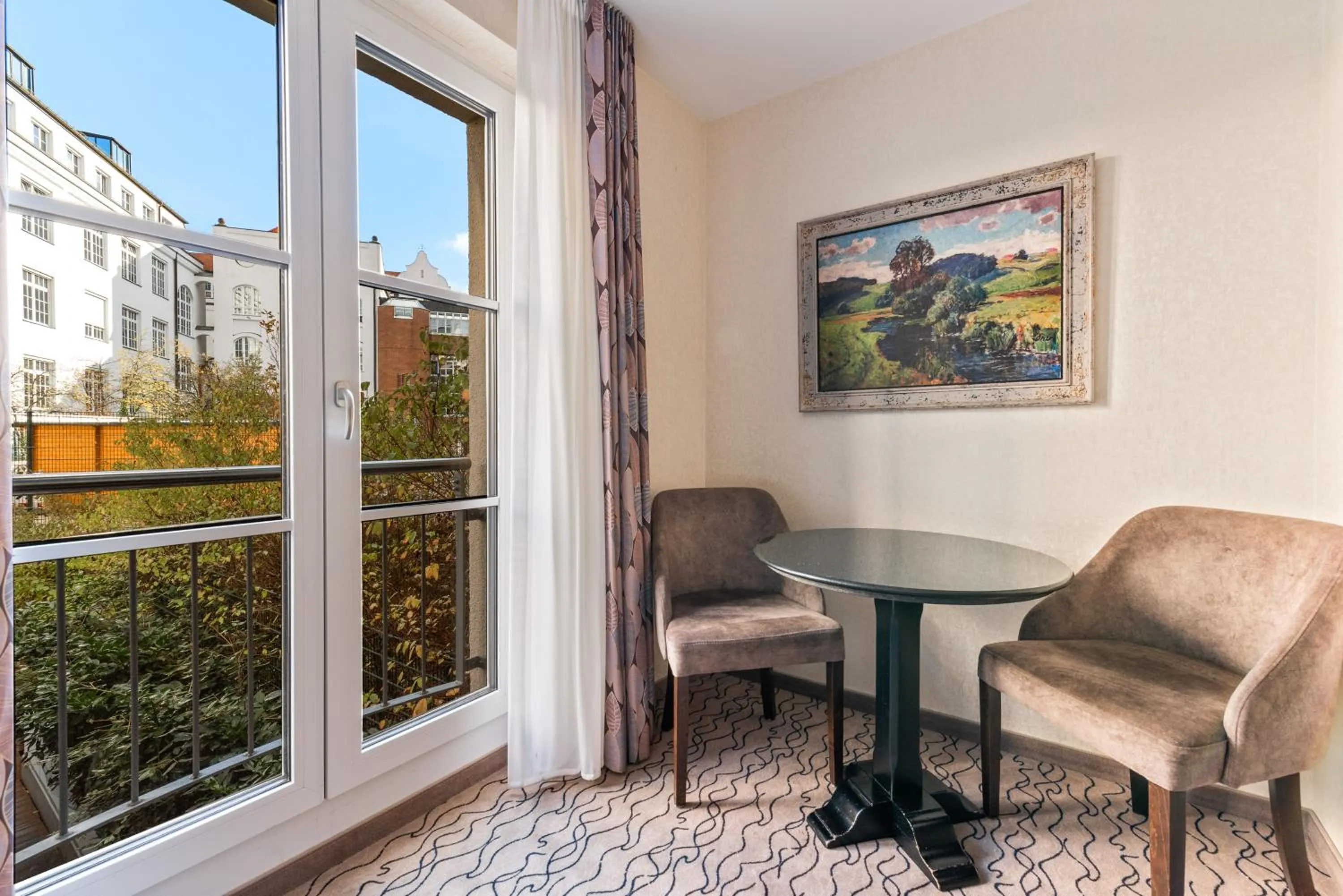 Seating area in AdvaStay by KING's