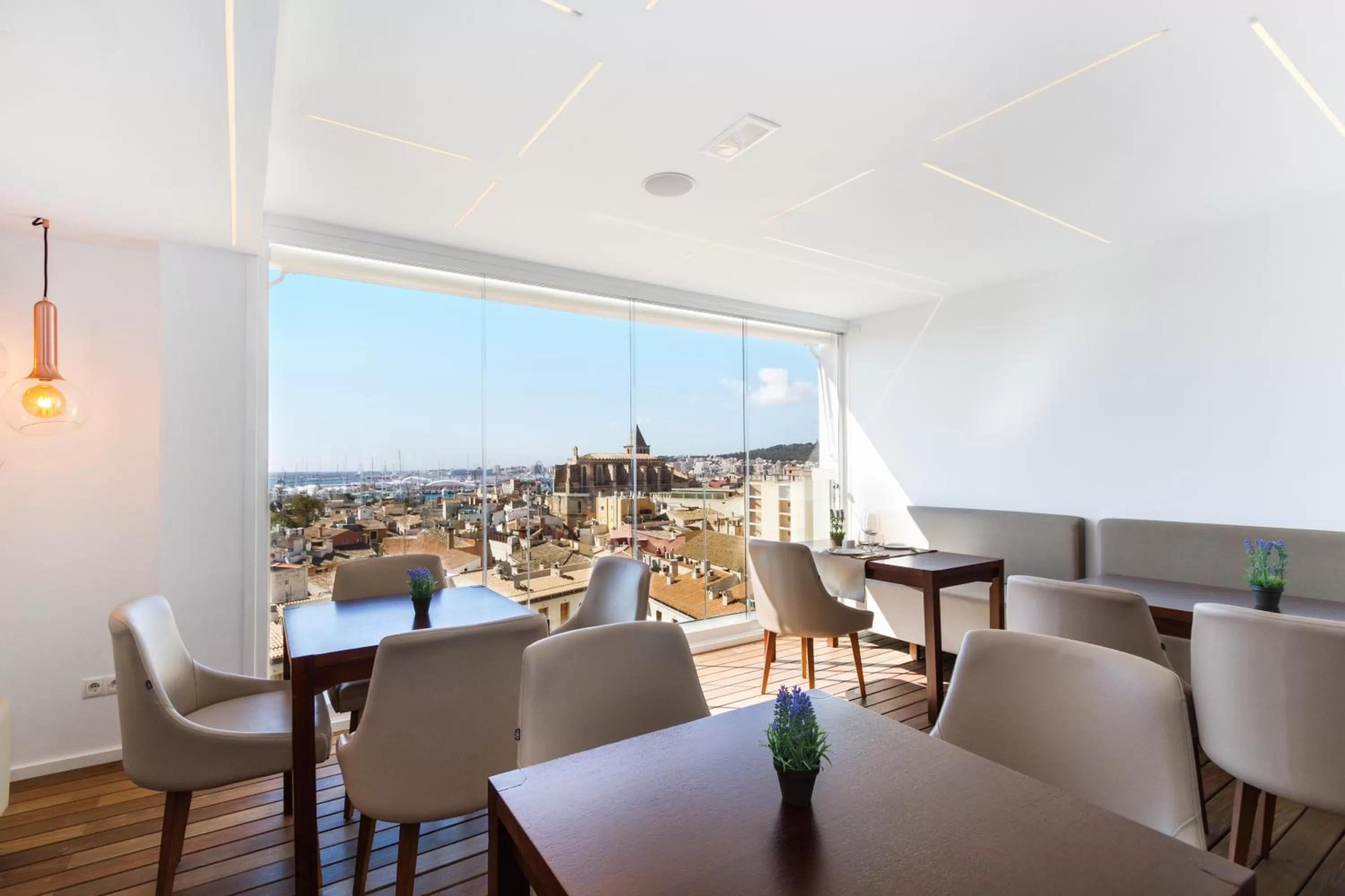 Lounge or bar in Hotel Almudaina