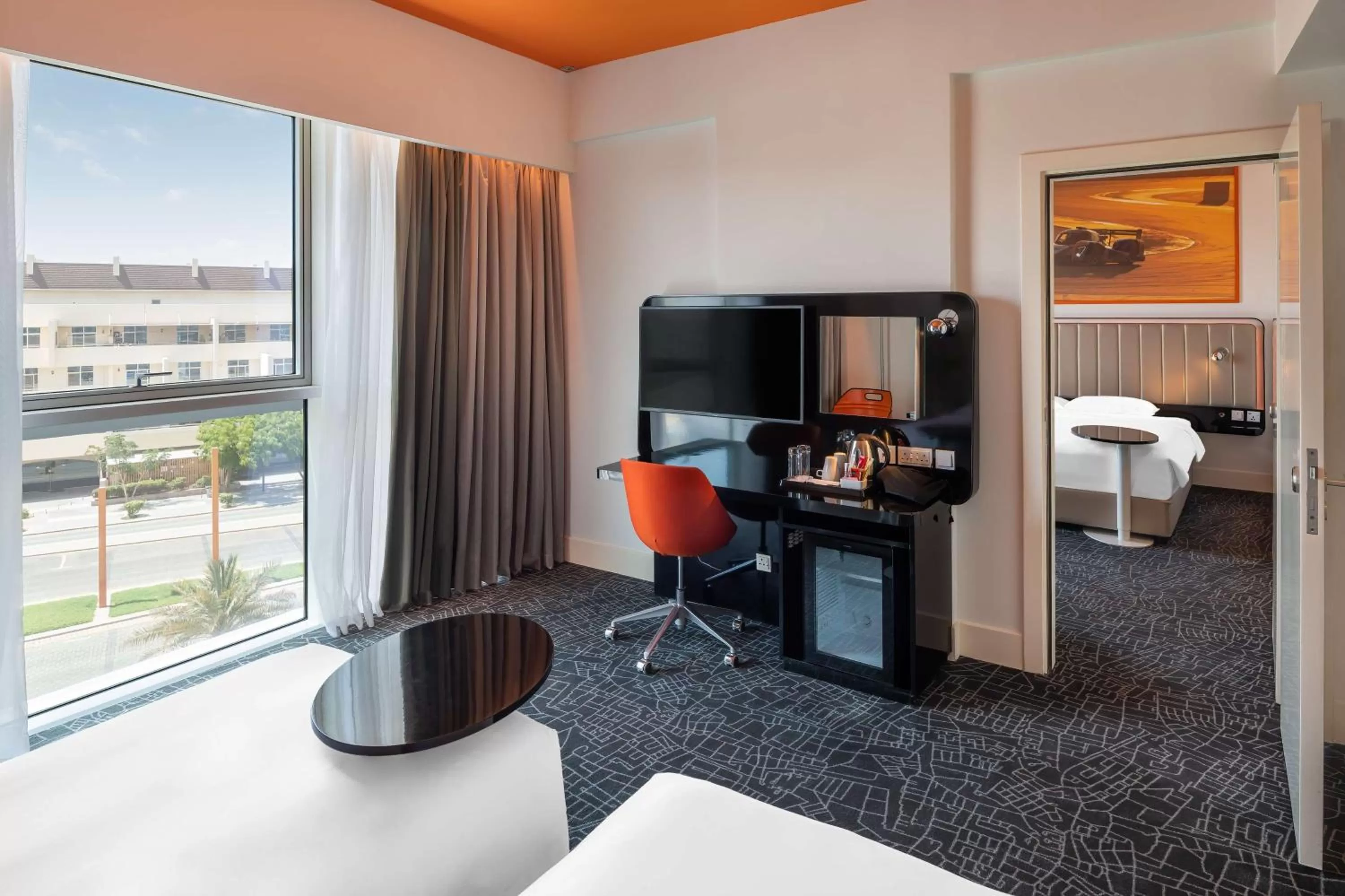 Bedroom, Bed in Park Inn by Radisson Dubai Motor City