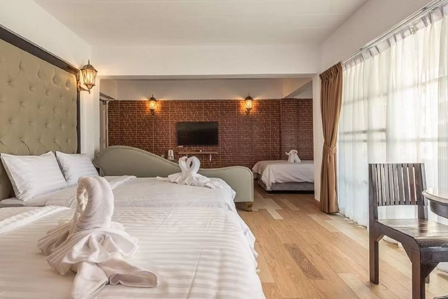 Bed in Sudyod Apartment