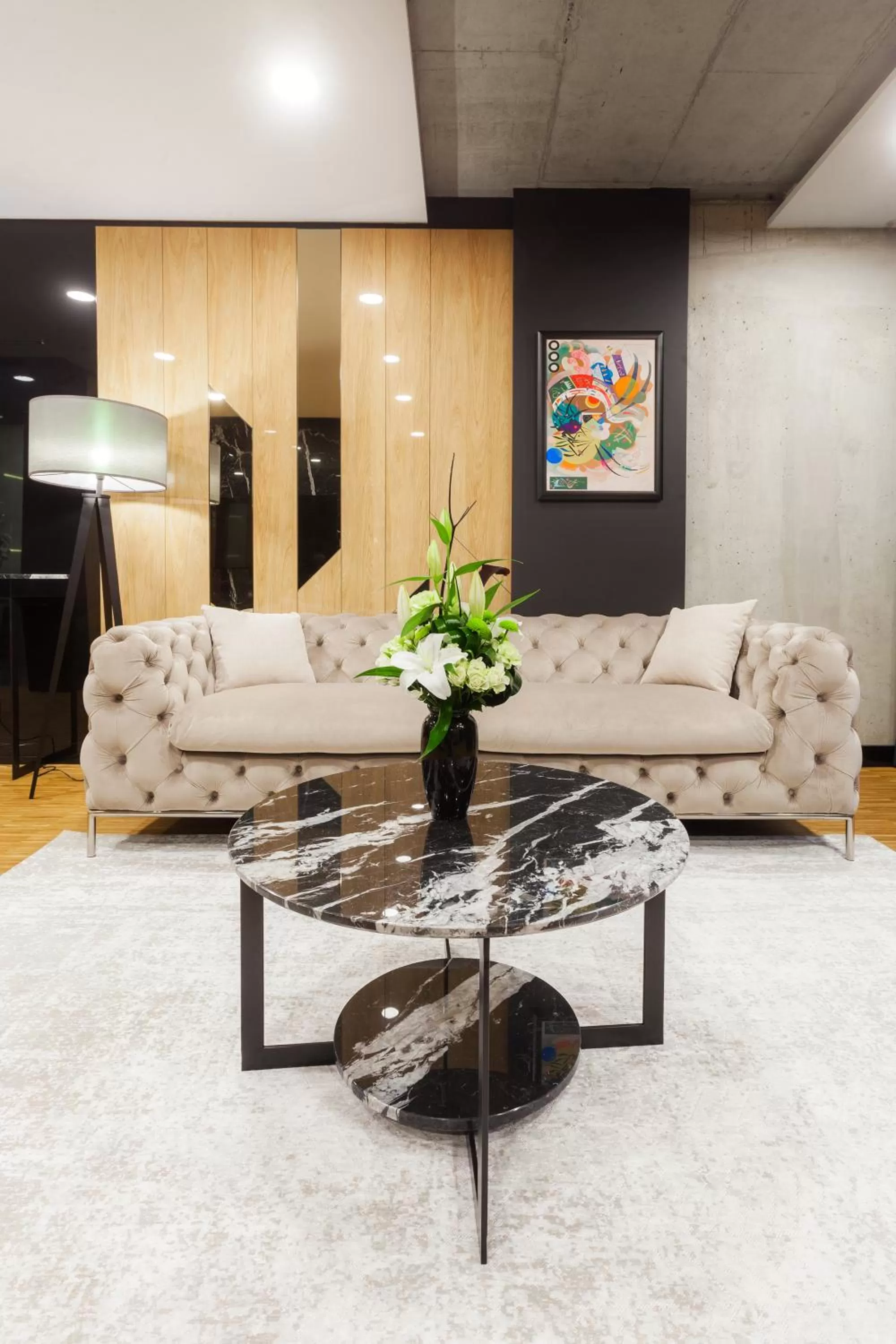 Living room in Hotel Platinia