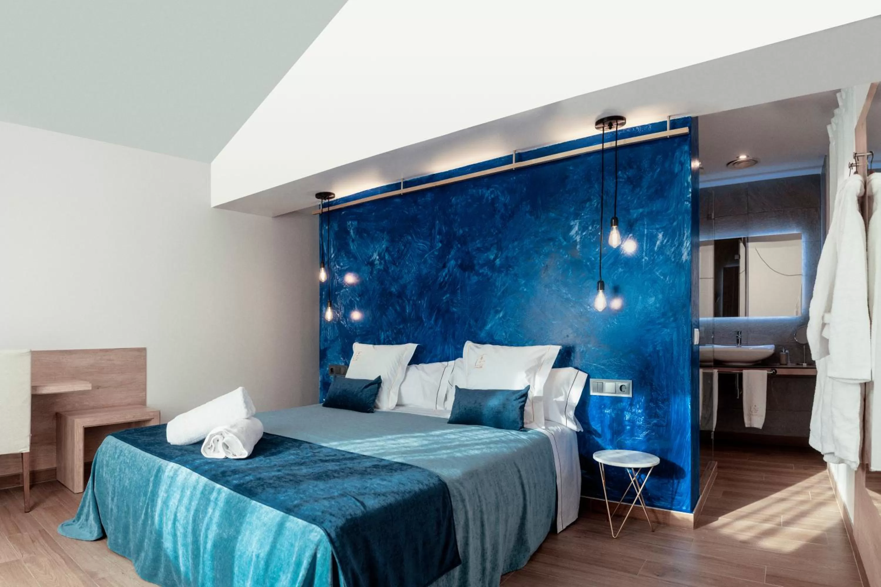 Photo of the whole room, Bed in La Trobada Hotel Boutique