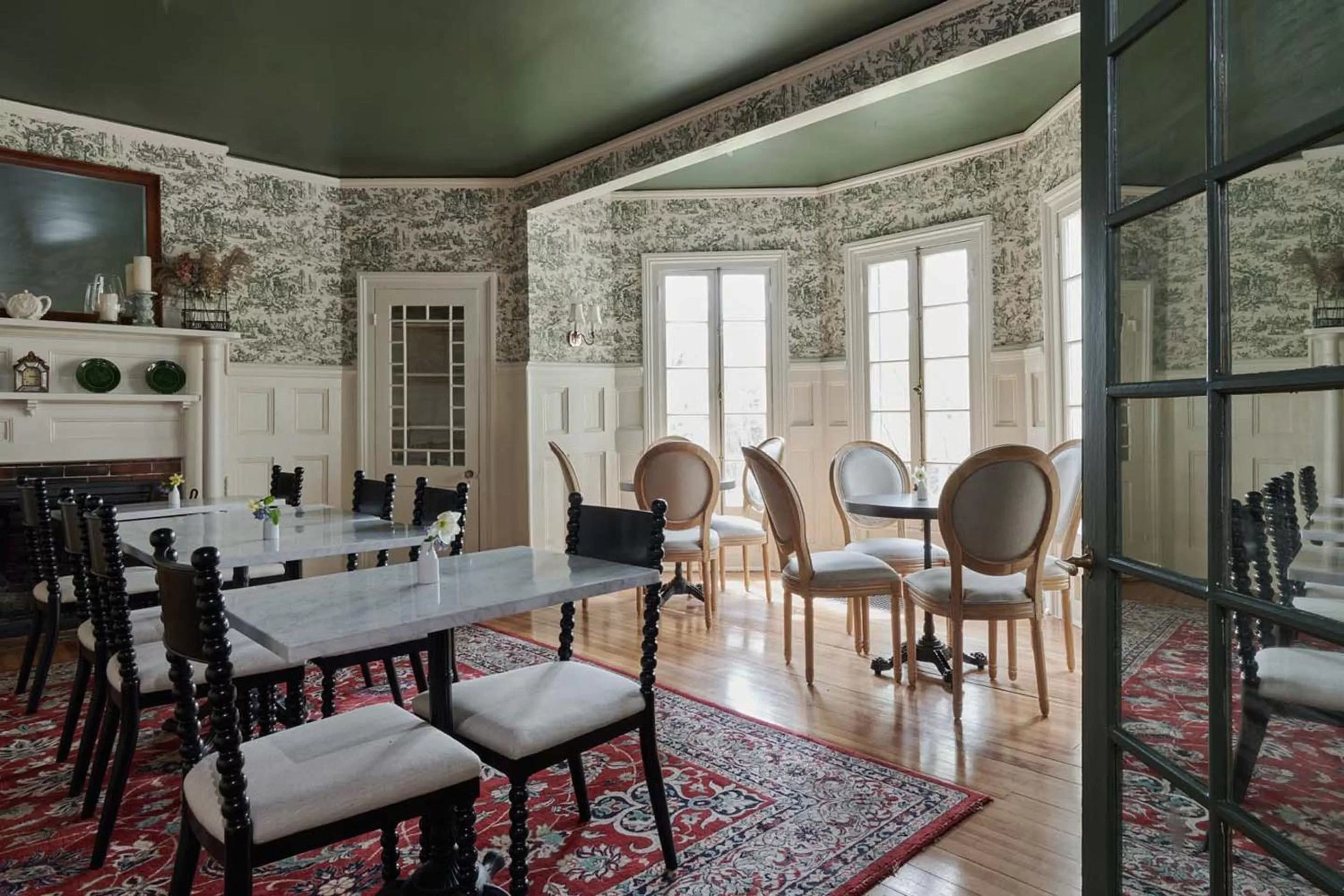 Dining area in The Dewey by The Lenox Collection