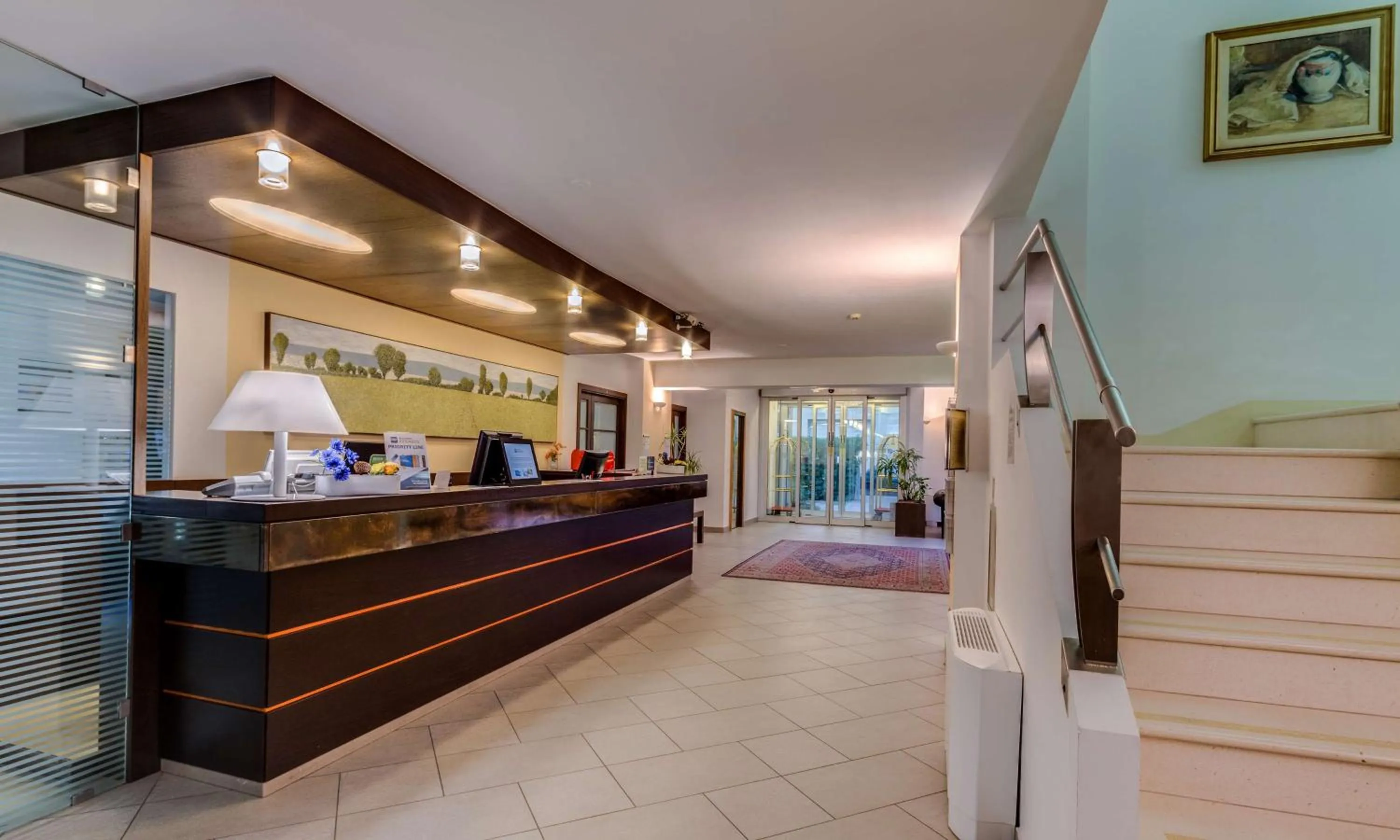 Lobby or reception in Best Western City Hotel