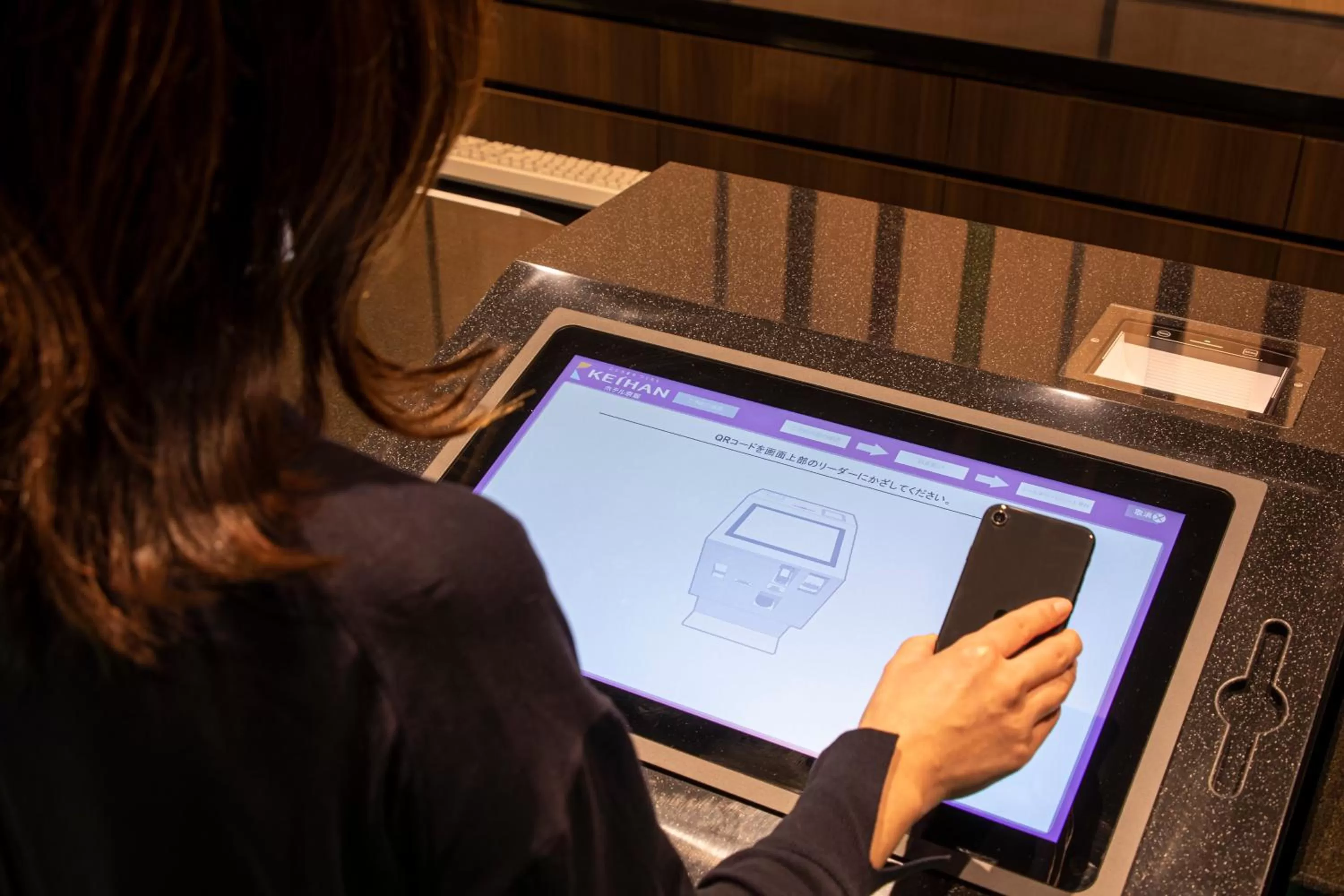 Lobby or reception in Hotel Keihan Tenmabashi Ekimae