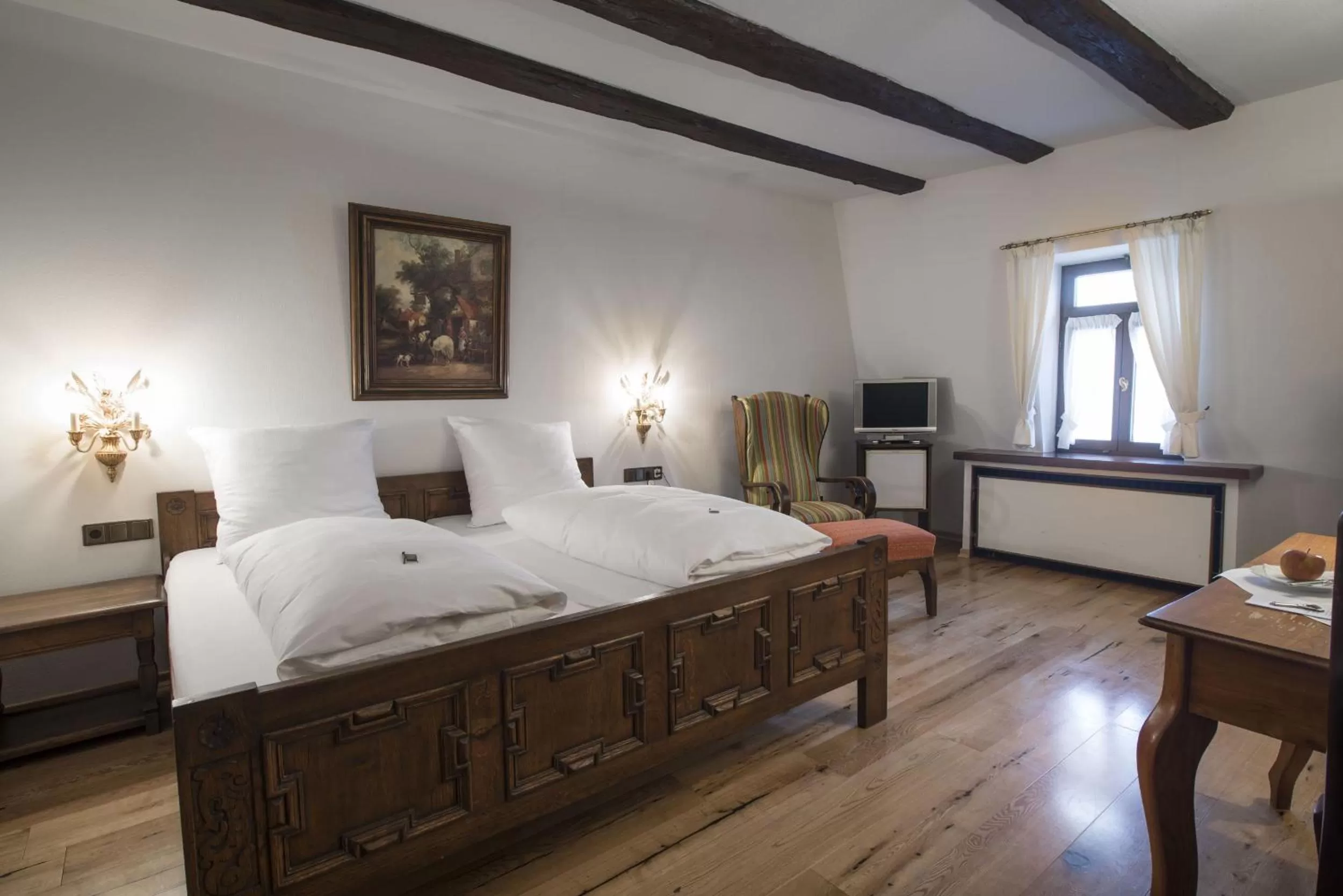 Bed in Hotel Ochsen Post