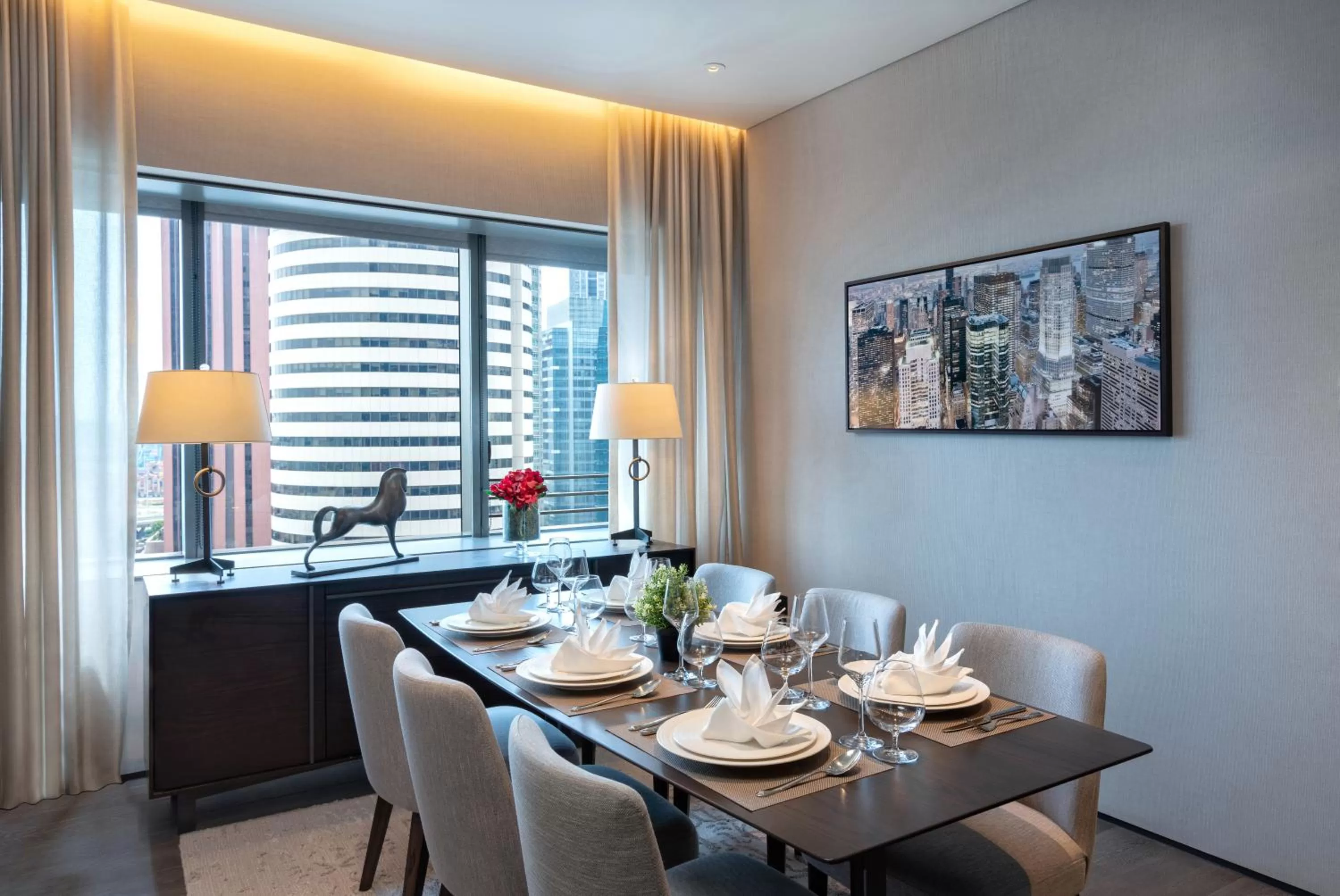 Living room in Dao by Dorsett AMTD Singapore