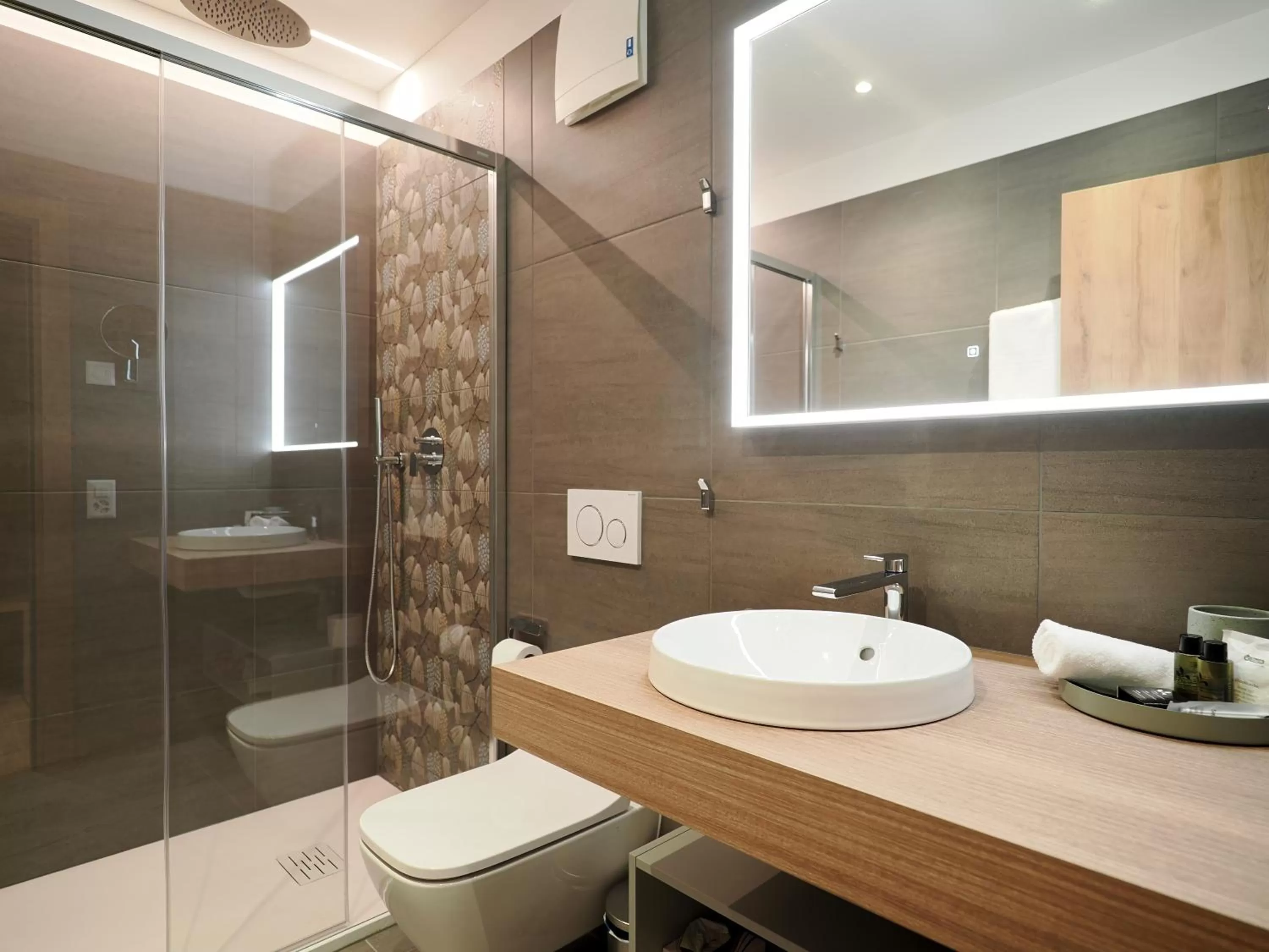 Shower in Charme Hotel Ristorante Tre Terre