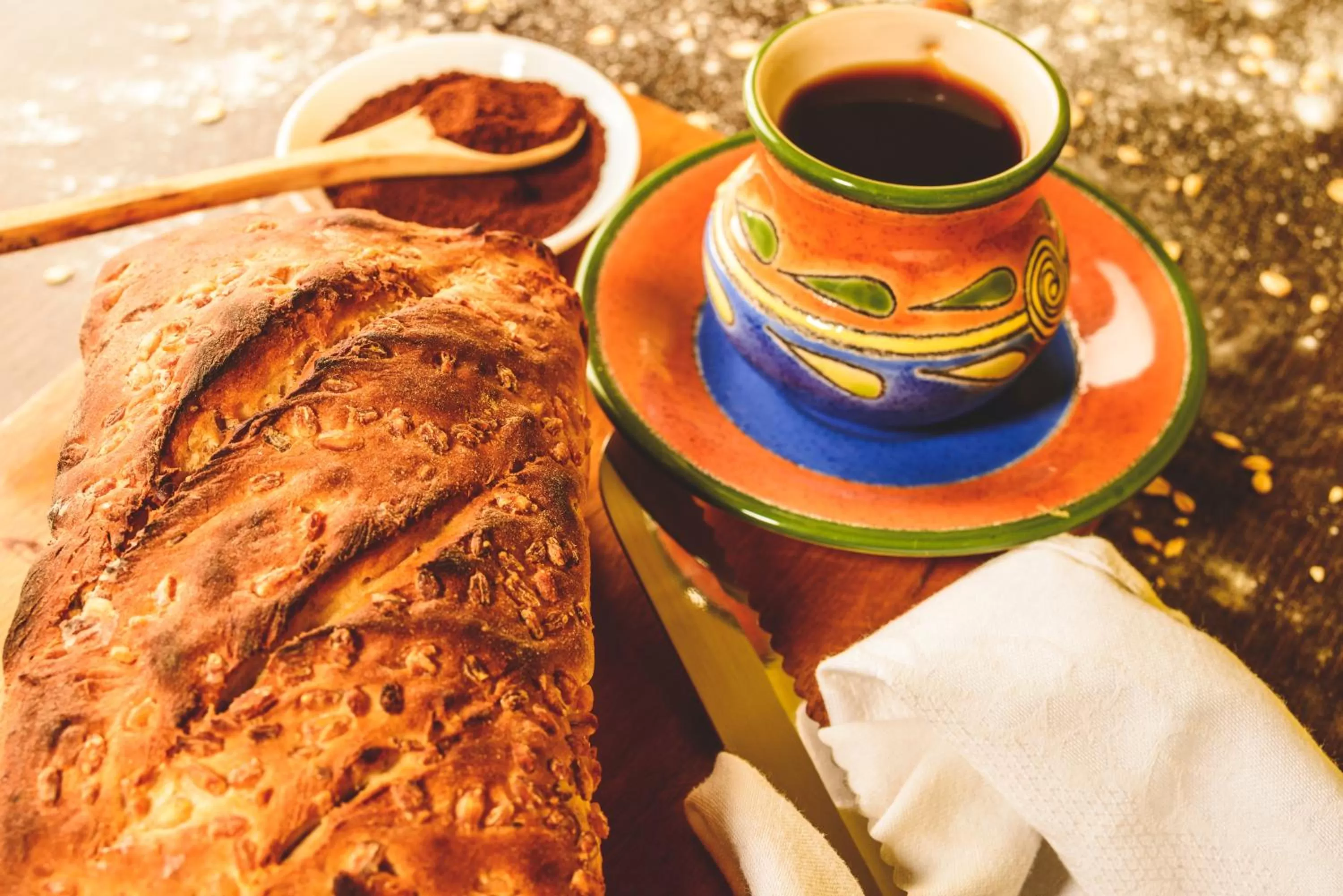 Food close-up in La Casa del Molino Blanco B&B