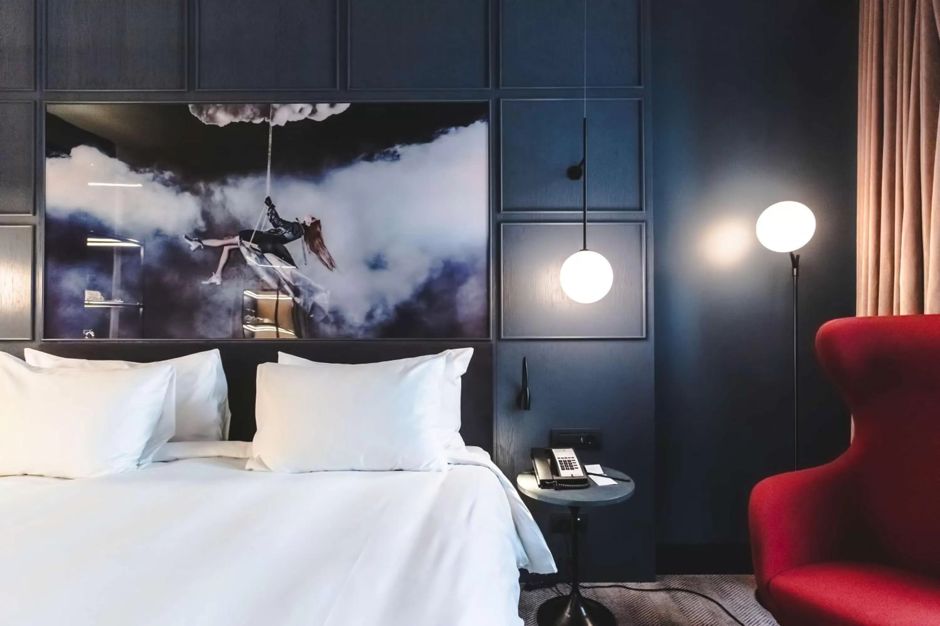 Photo of the whole room, Bed in Radisson Blu Hotel, Madrid Prado