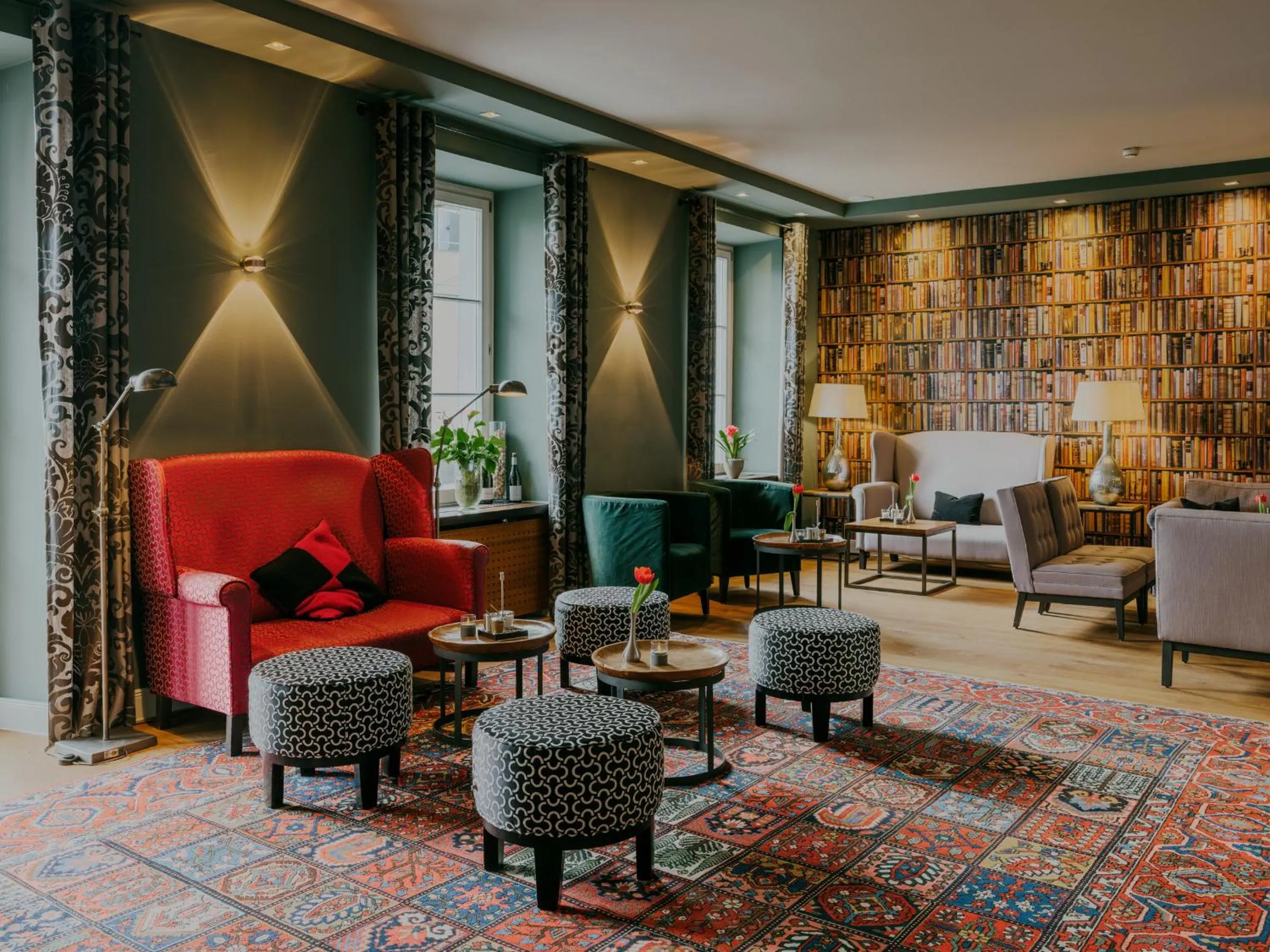 Lobby or reception in Bad Hotel Überlingen