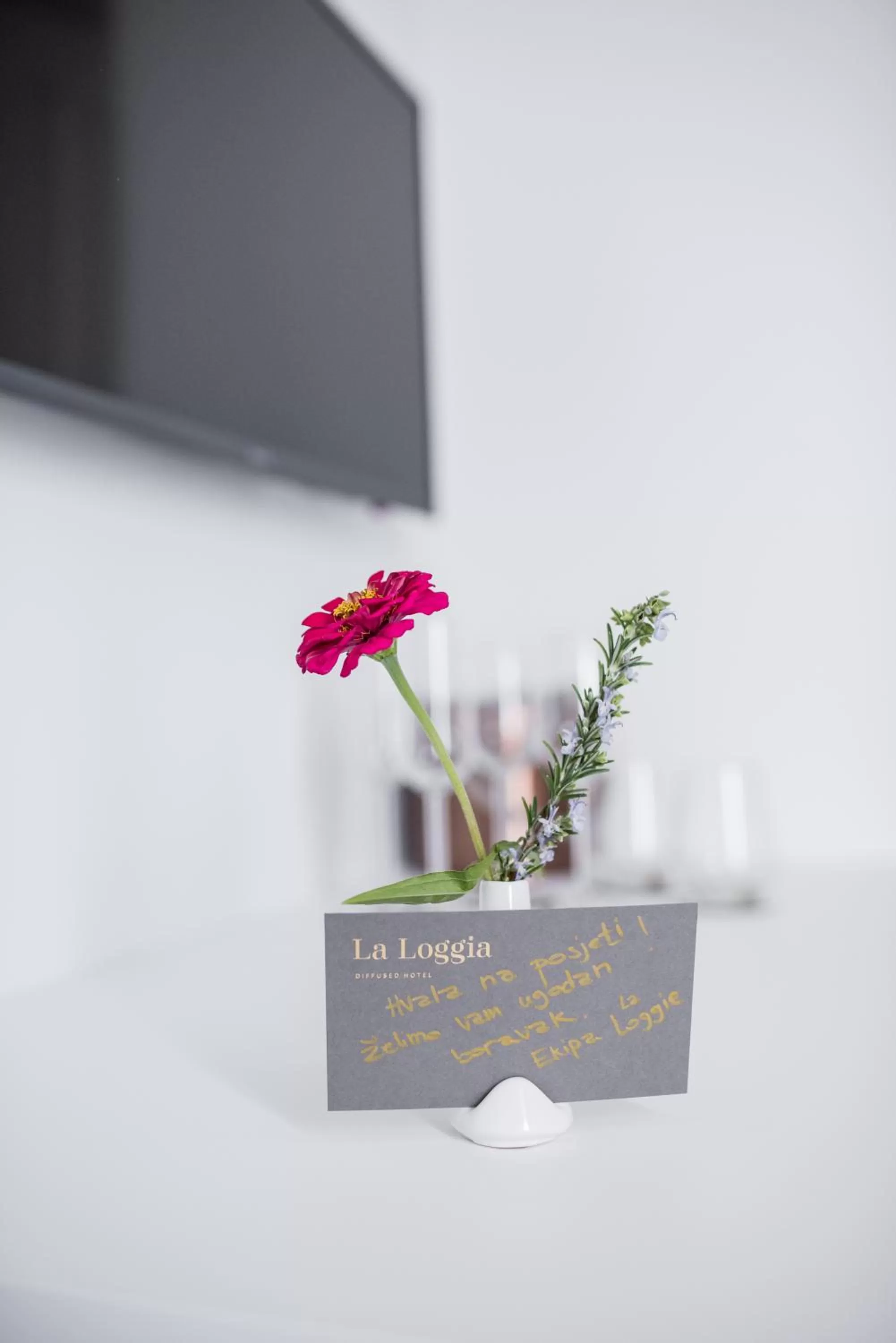 Decorative detail in La Loggia