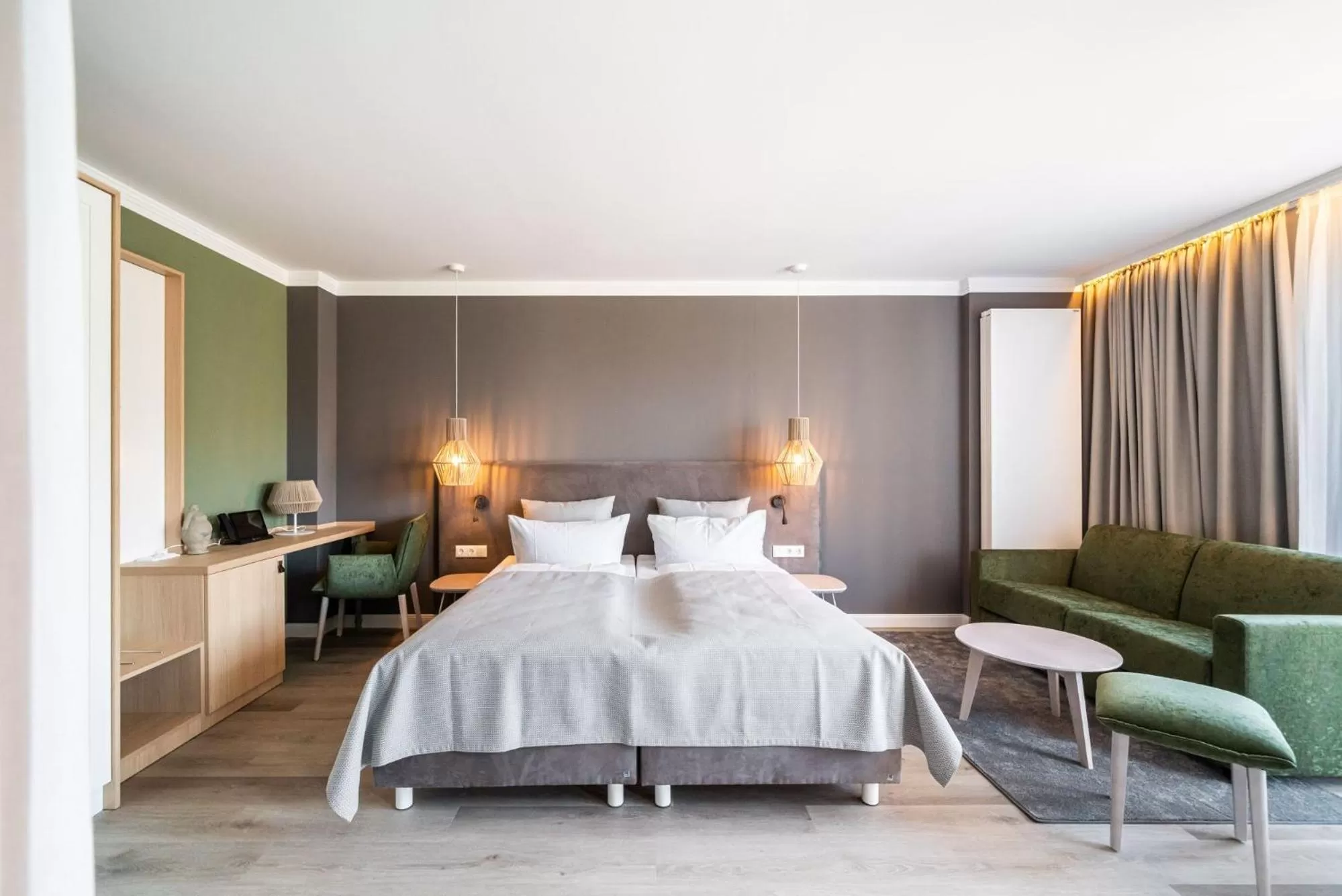 Bed in Landhotel Rittmeister & Kräuter-SPA Adults Only