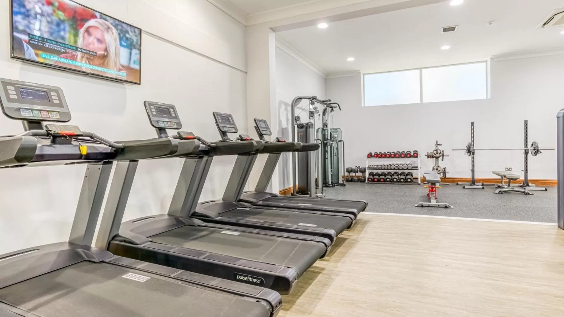 Fitness centre/facilities in The Aberdeen Altens Hotel