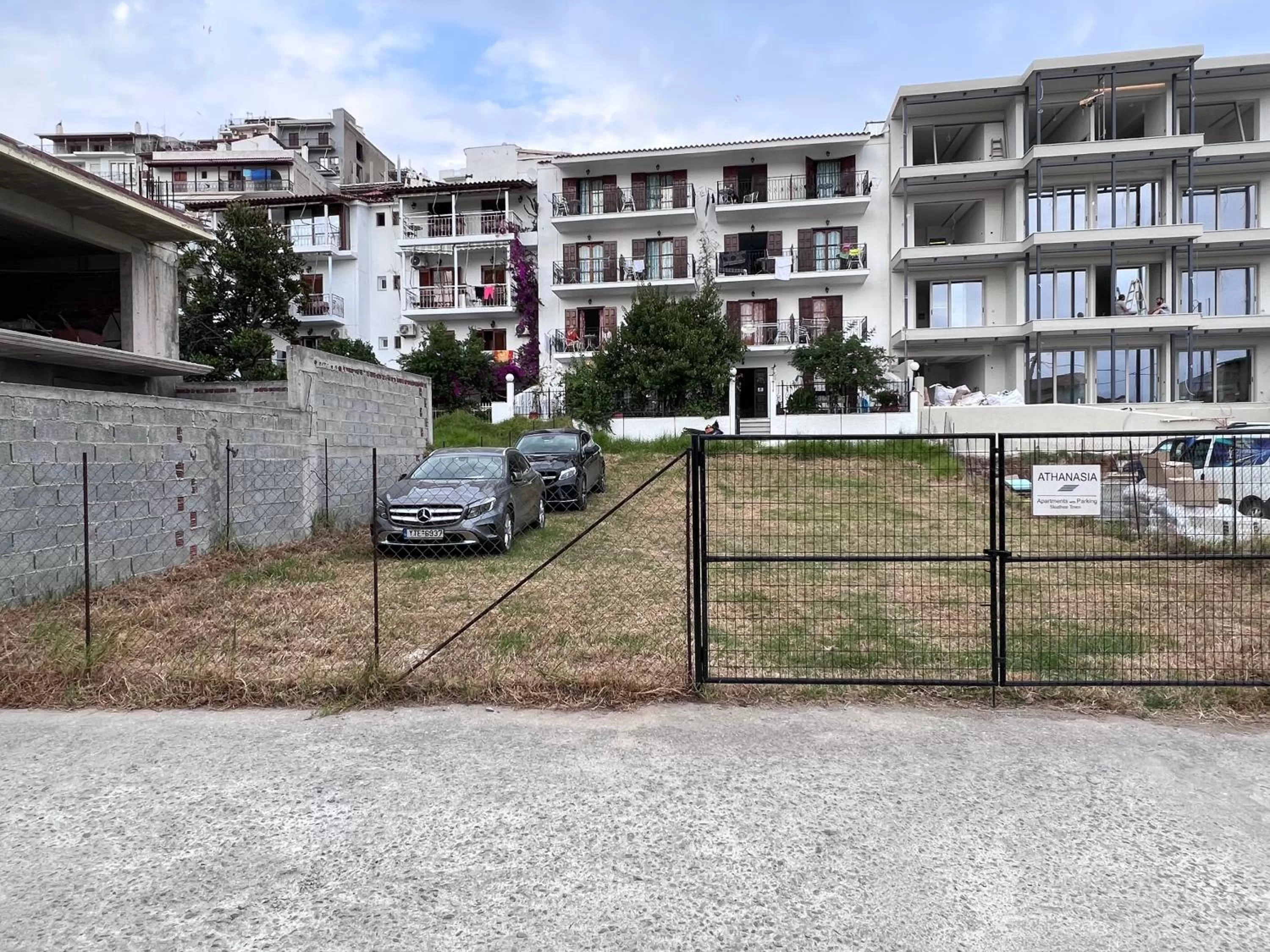 Parking, Property Building in ATHANASIA APARTMENTS