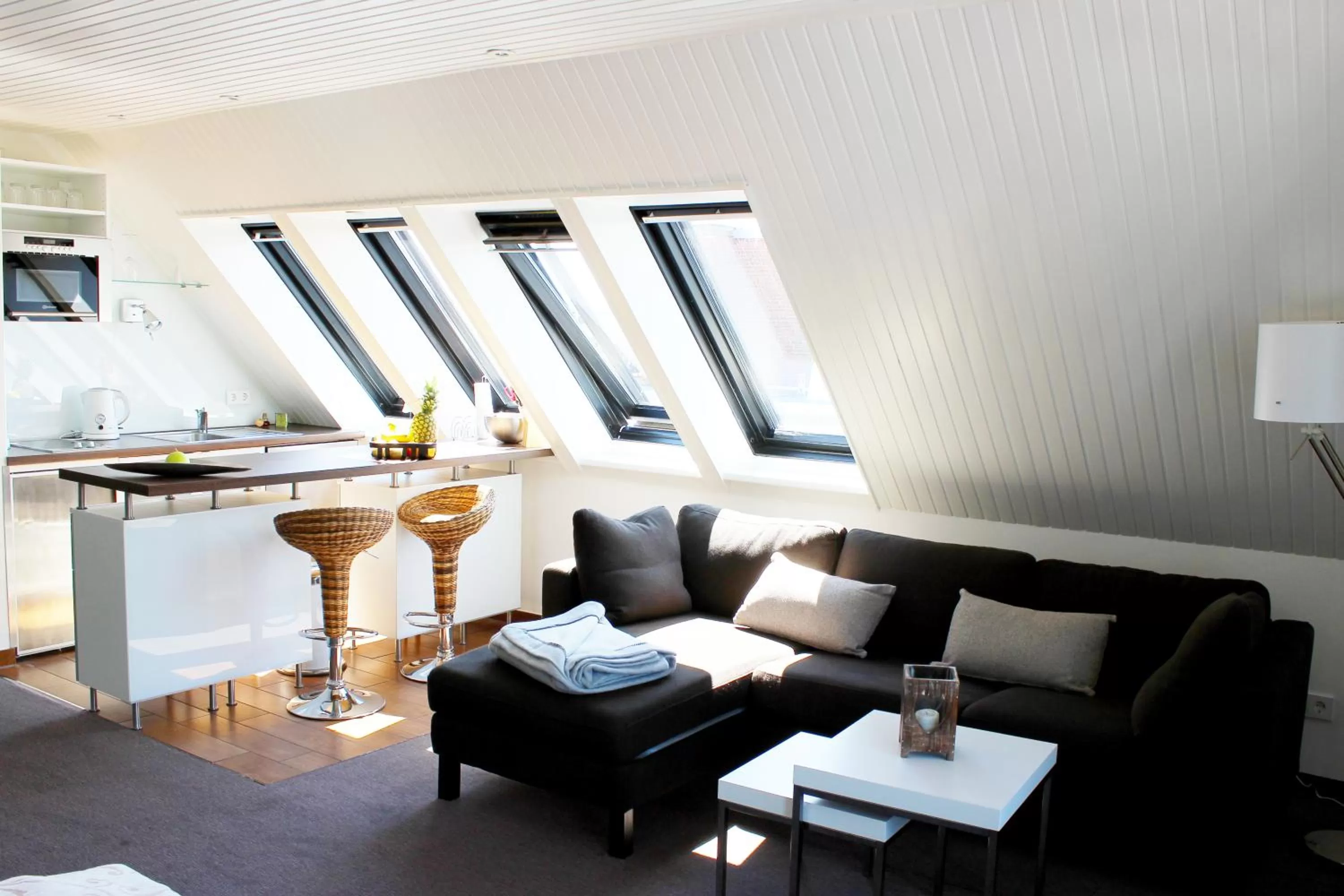 Seating area in Hotel Seemöwe