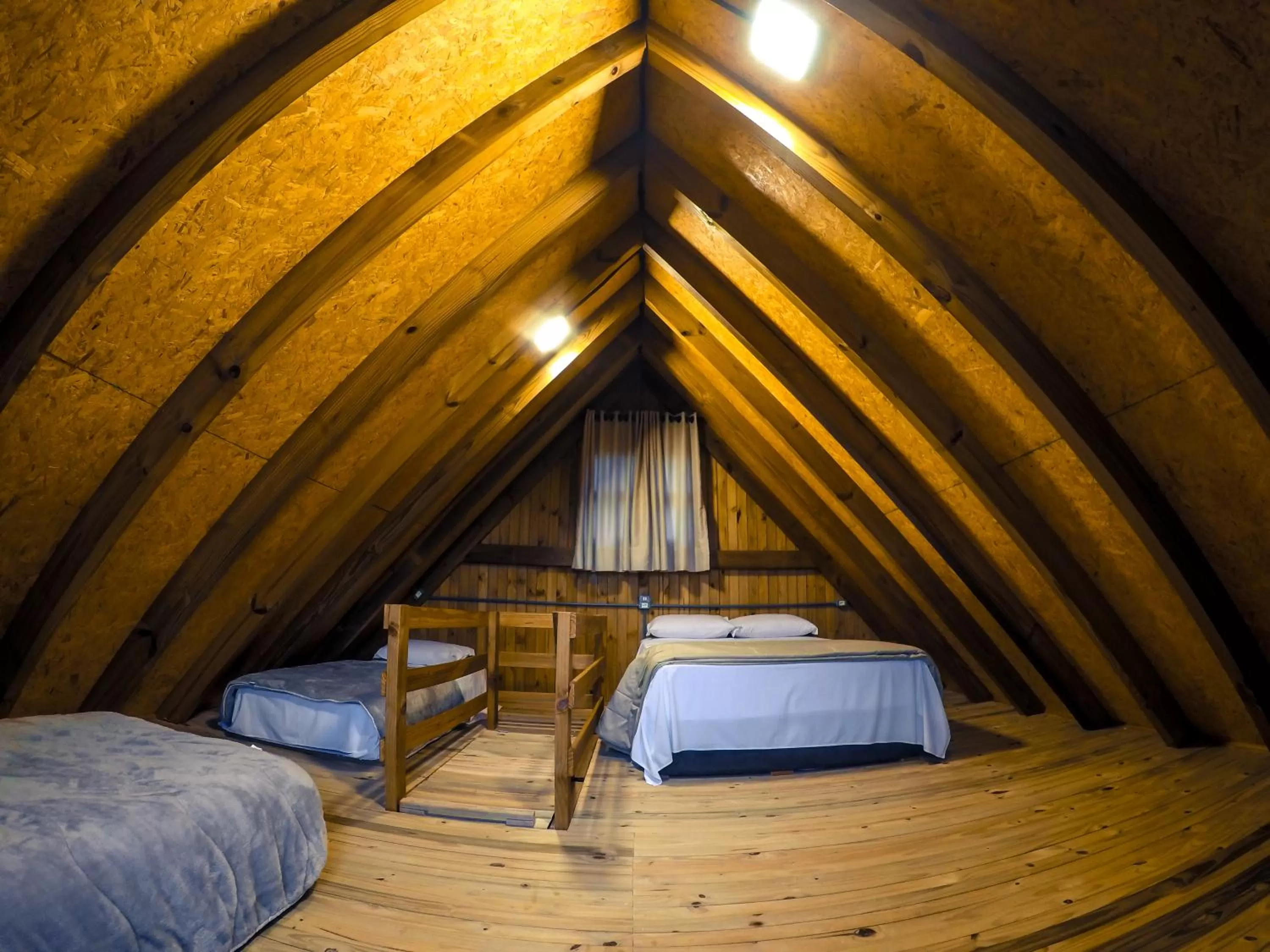 Bed in Hotel Guerra - Pousada Montebelo