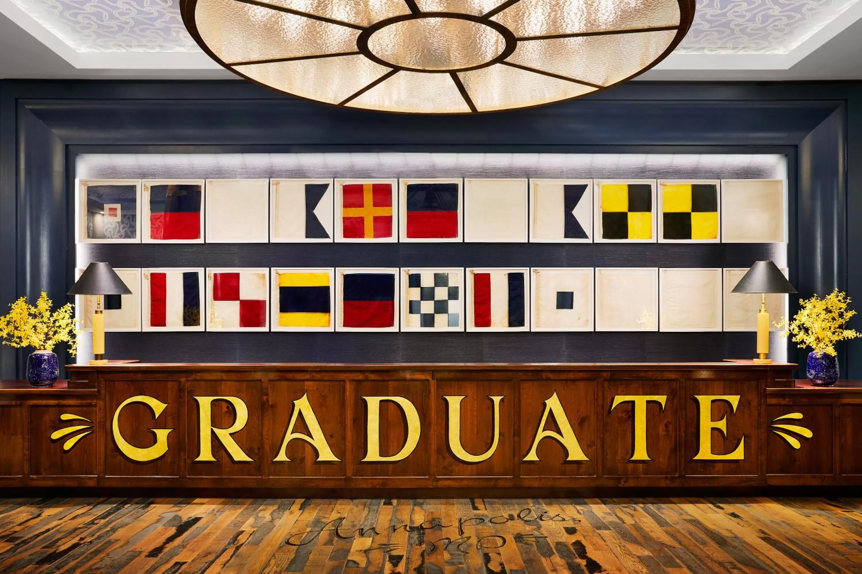 Lobby or reception in Graduate by Hilton Annapolis
