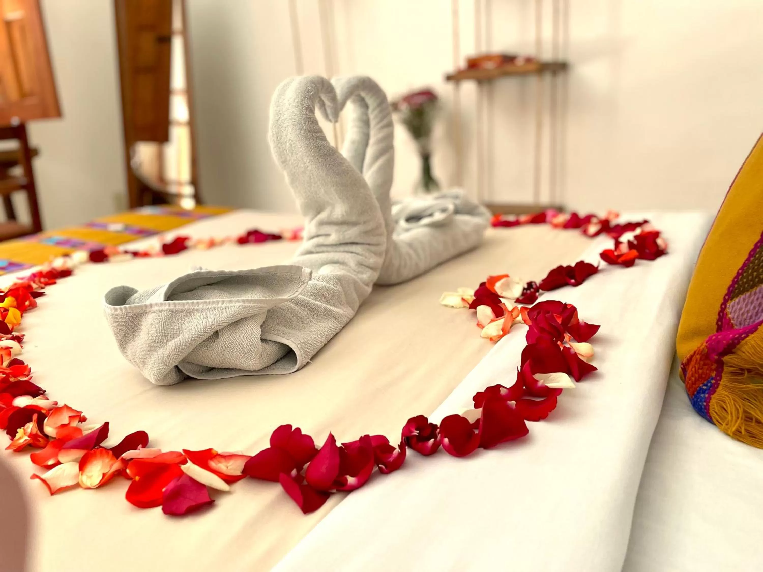 Decorative detail, Bed in Hotel Casa Azabache