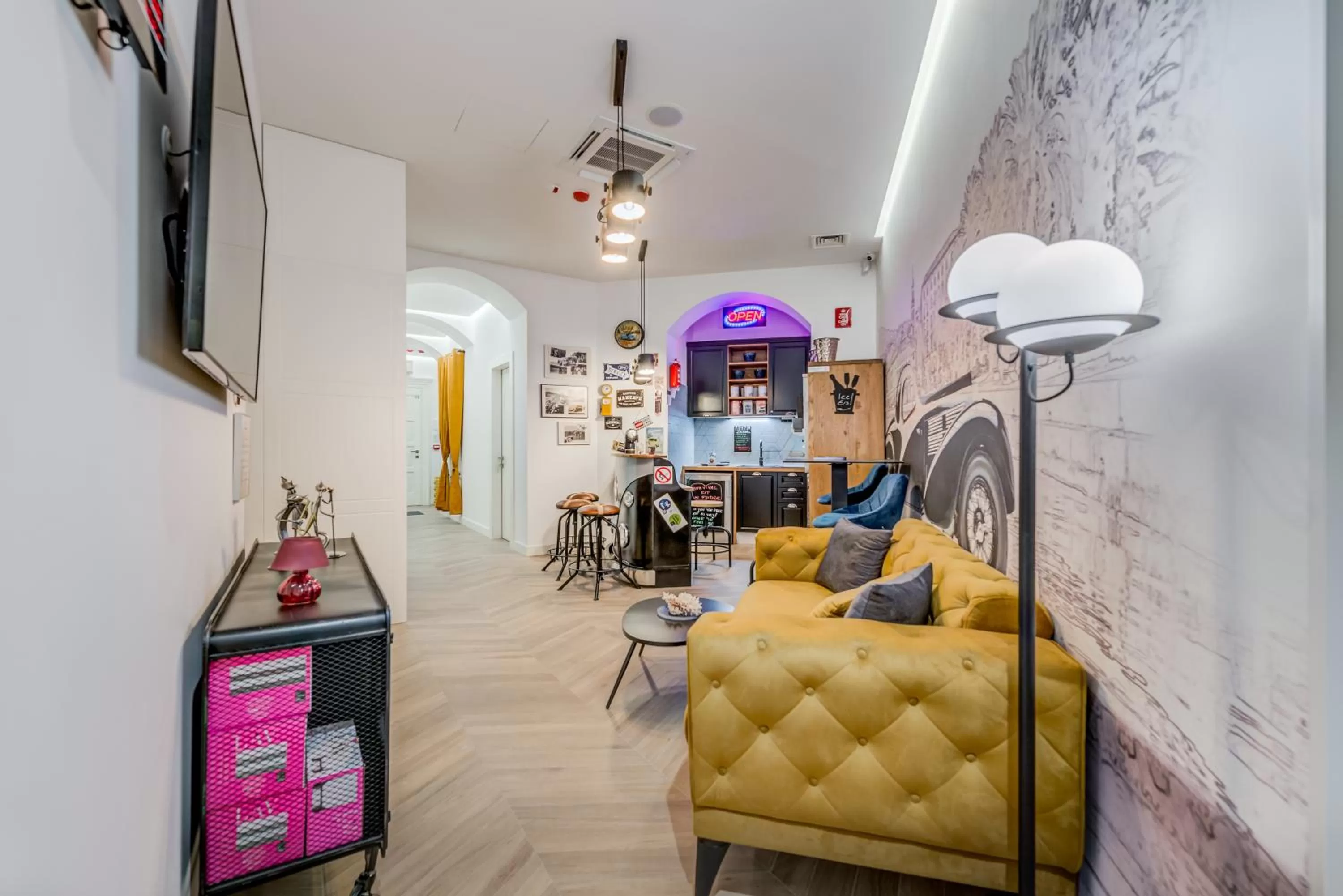 Lobby or reception in Casa Costabella