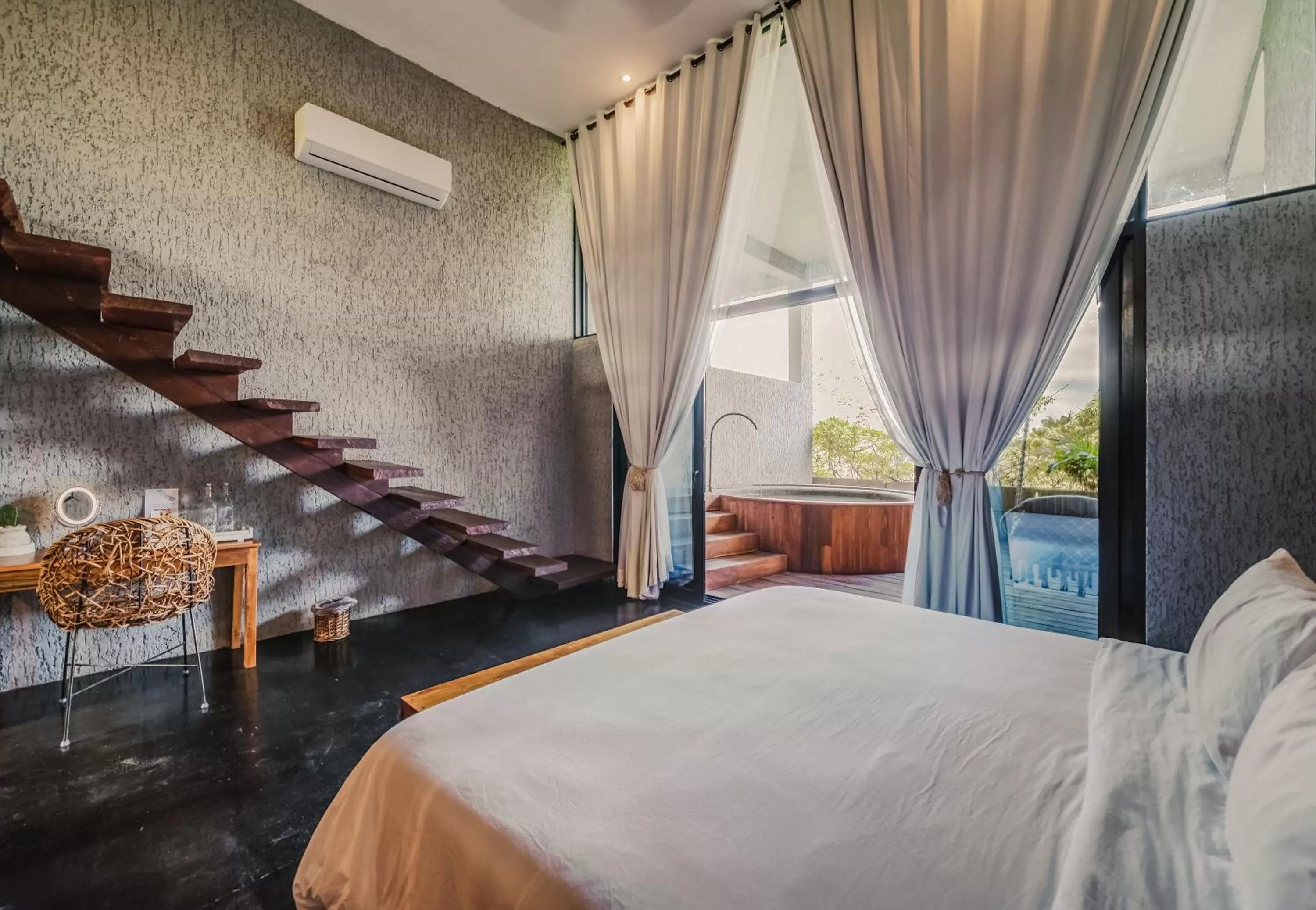 Bedroom, Bed in Hotelito Azul