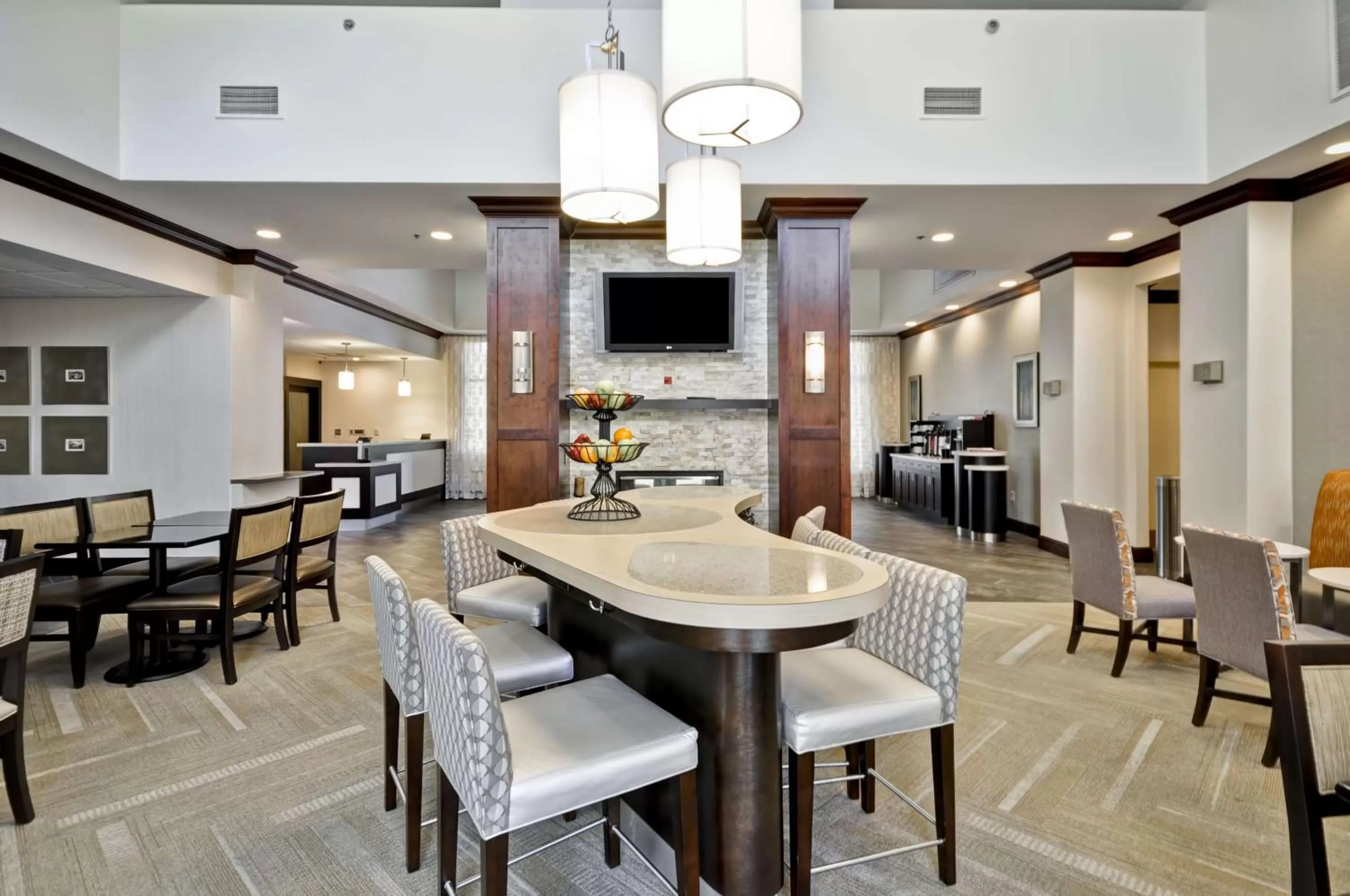Lobby or reception in Homewood Suites by Hilton Augusta