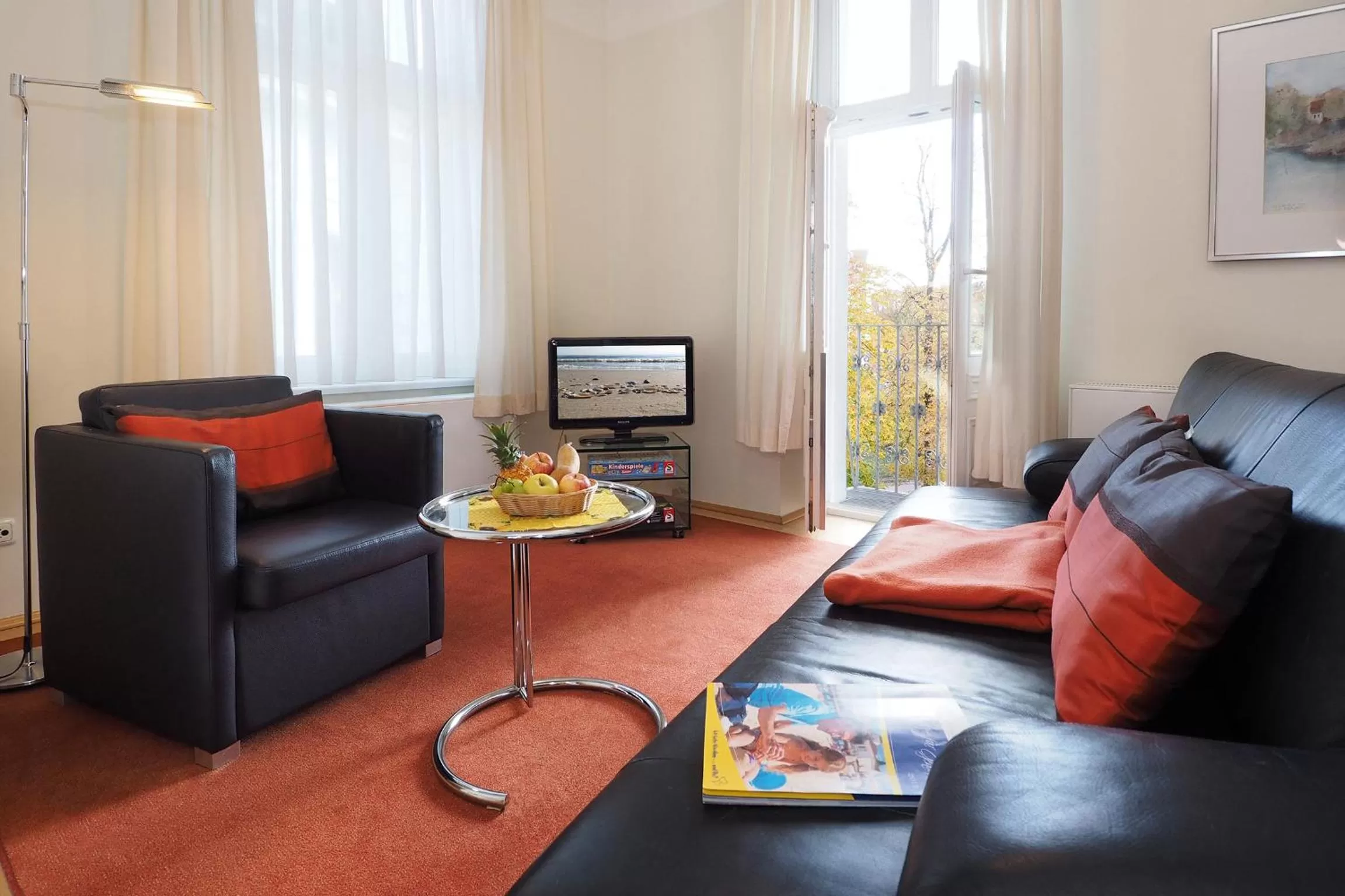 Living room in SEETELHOTEL Villa Esplanade mit Aurora die zwei Villen als Rückzugsorte mit Stil, Genuss und Geschichte