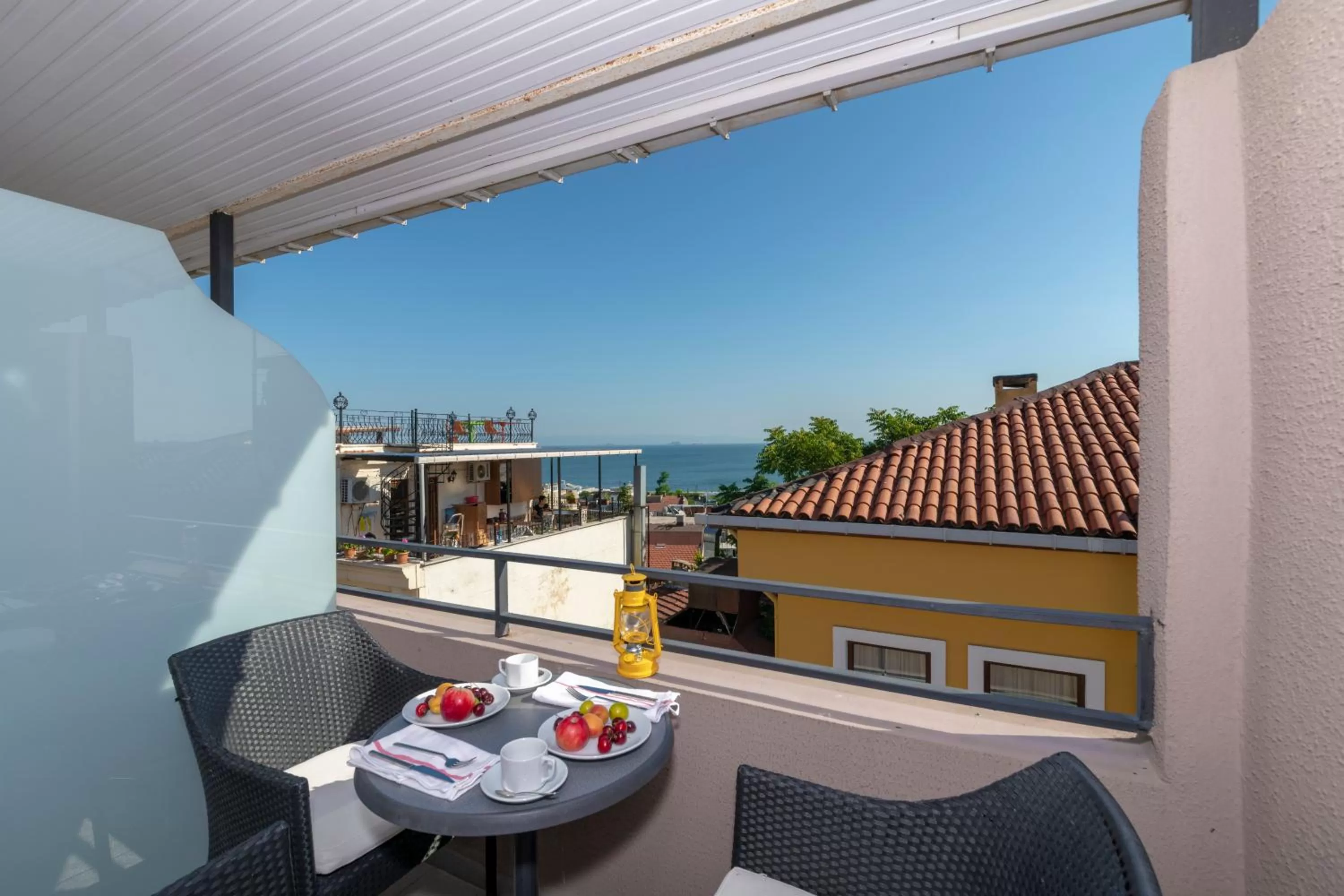 Balcony/Terrace in Rumours Inn